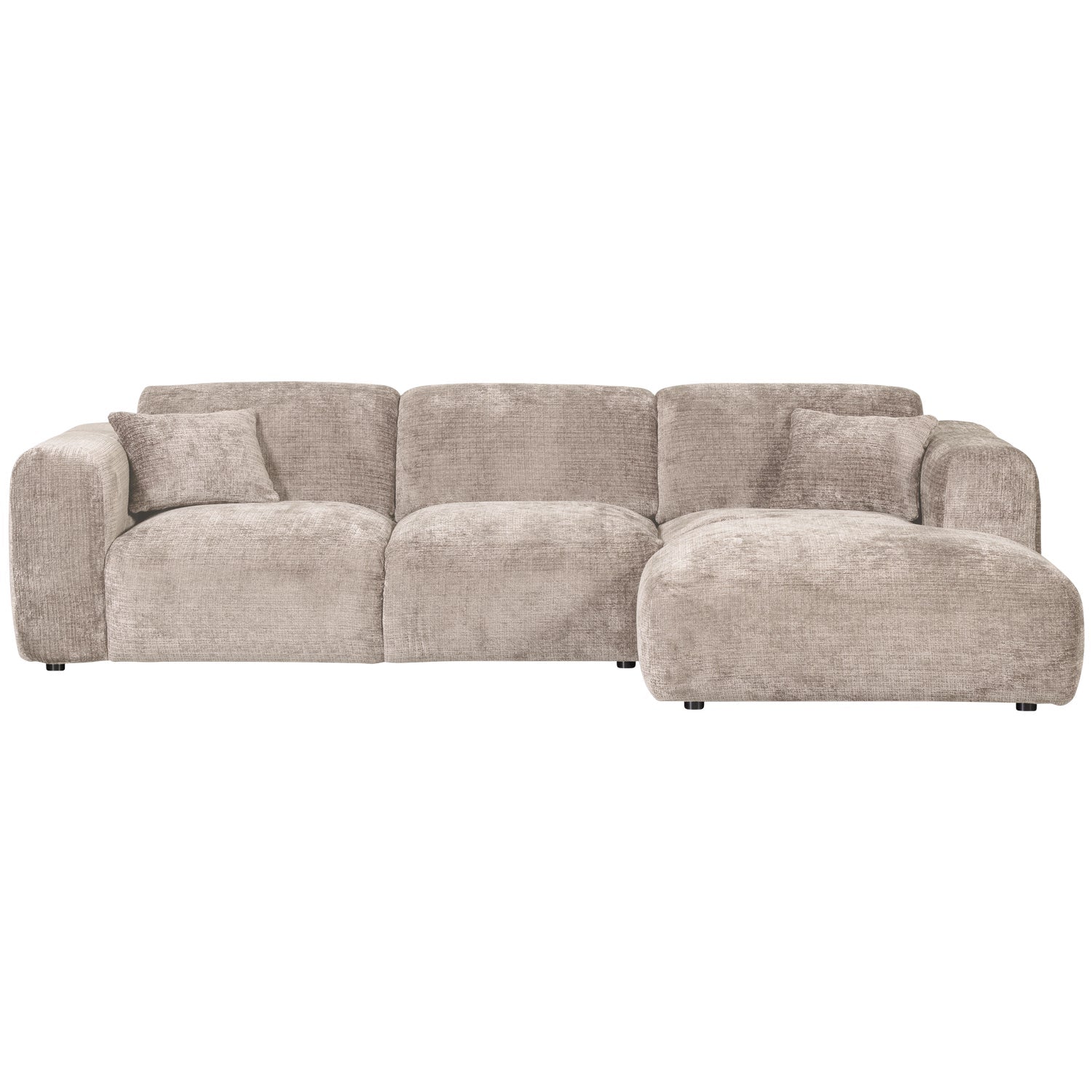 Modularer, rechtsseitiger CLOUD Ecksofa in Beige