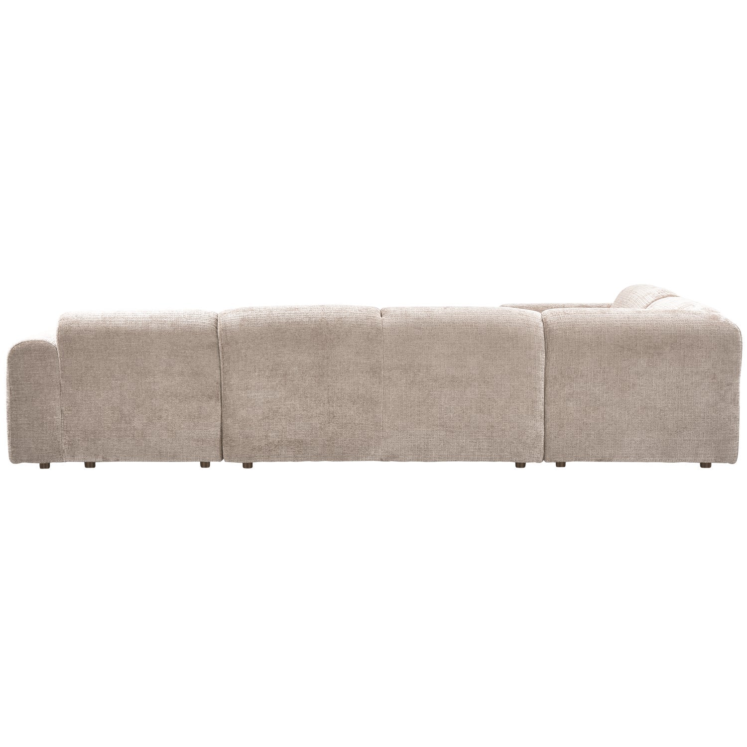 Panoramawinkelsofa links CLOUD beige