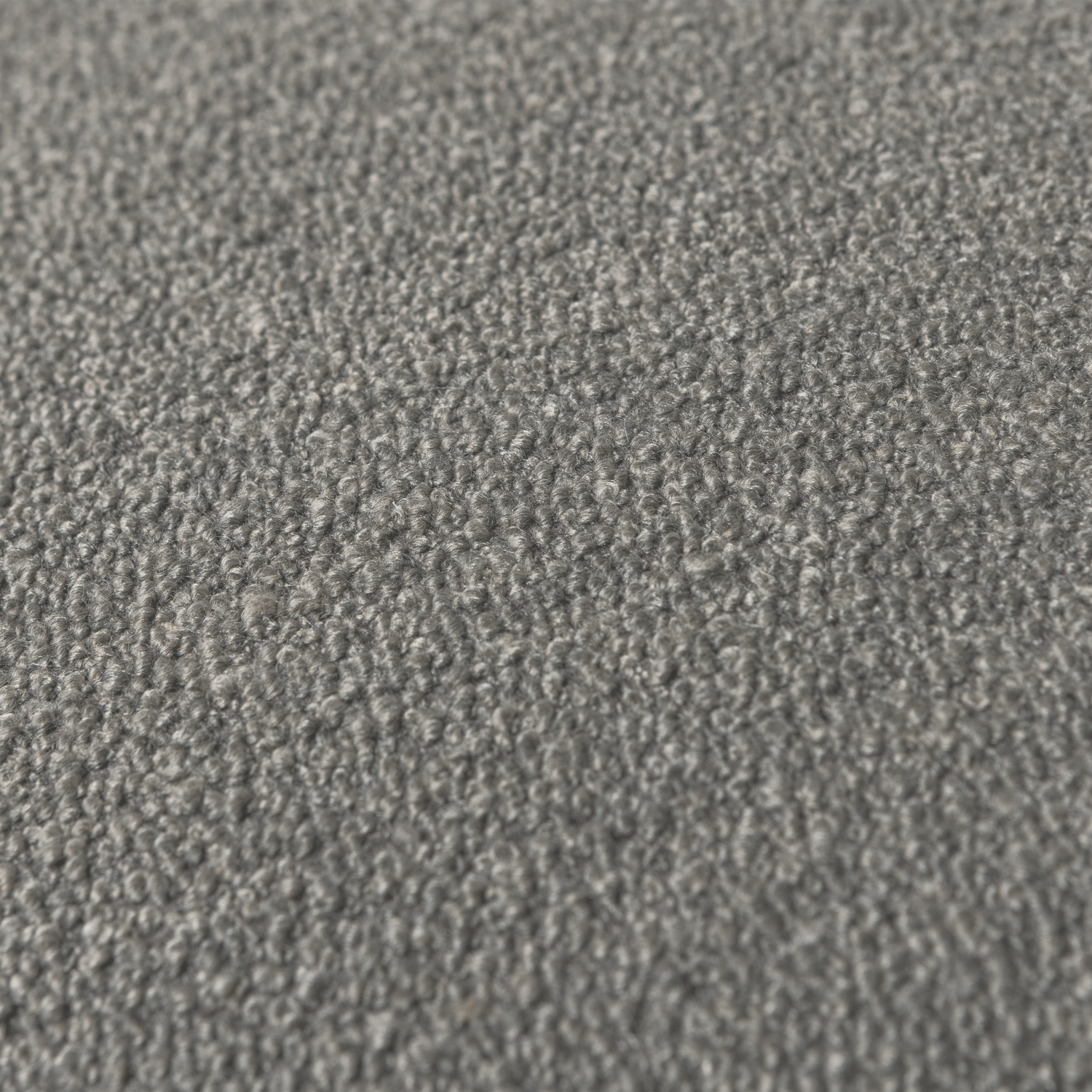 LOFTY Pouf Gray Bouclé
