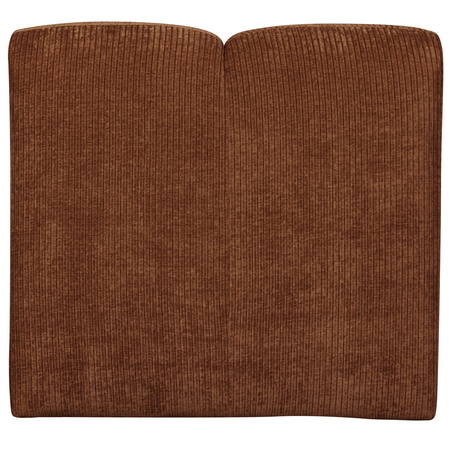 Modulsofa MOJO - 1-sitziges Element aus braunem Cord