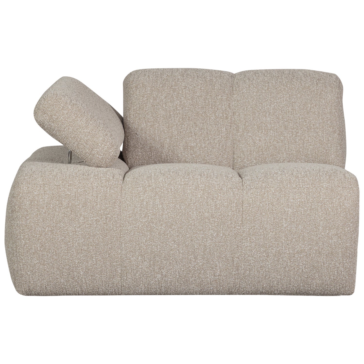 MOJO modular sofa - left element beige mélange bouclé