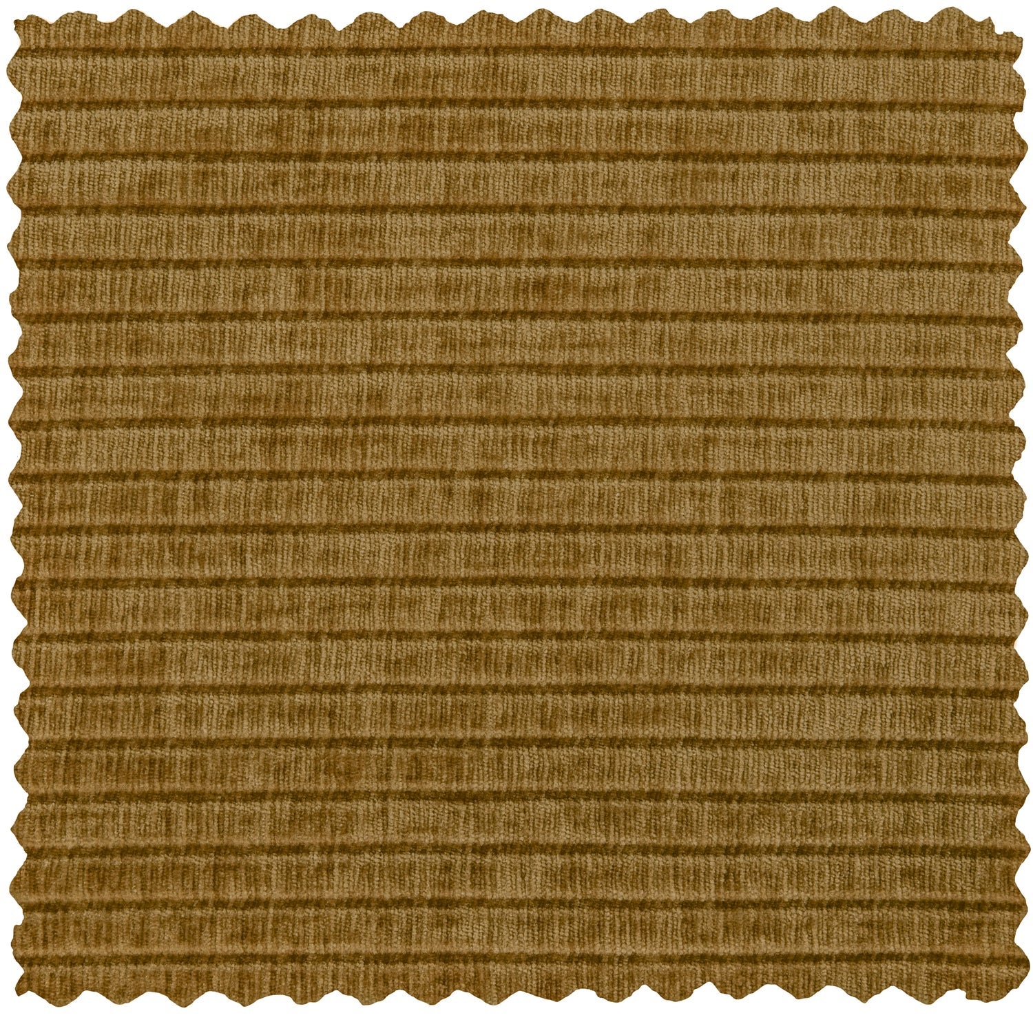 Modulares Sofa MOJO - linkes Element in dunklem Honigcord