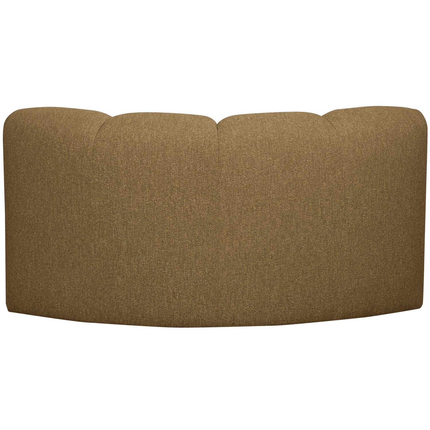 MOJO modular sofa - dark honey bouclé corner element