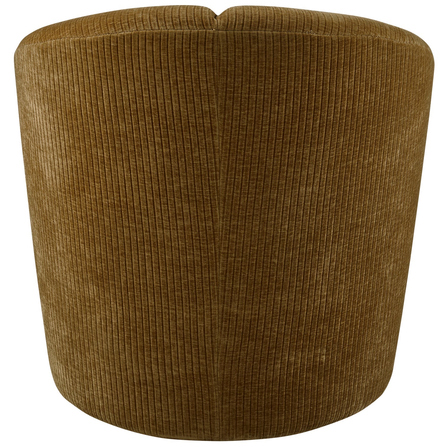 MOJO swivel armchair dark honey corduroy