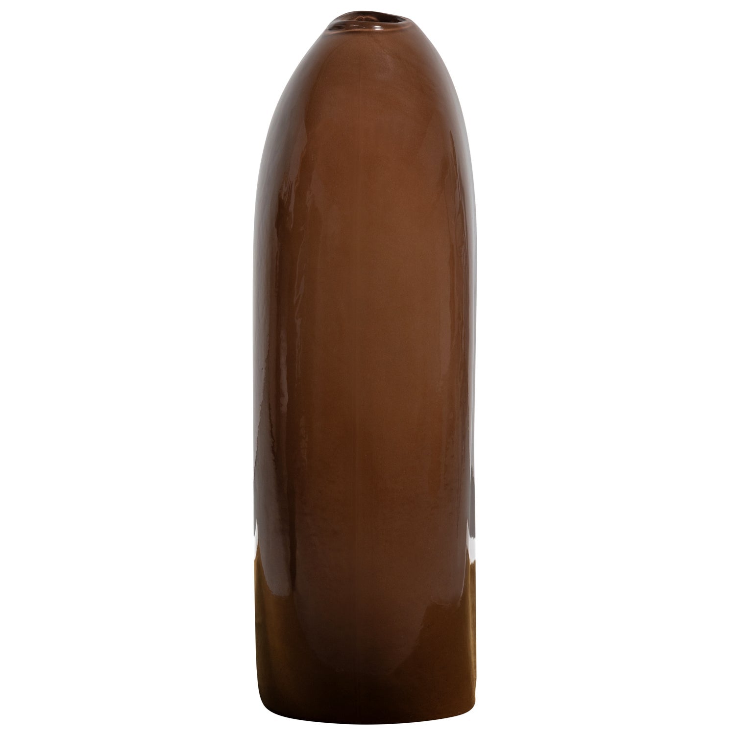 SAHIL vase brown glass