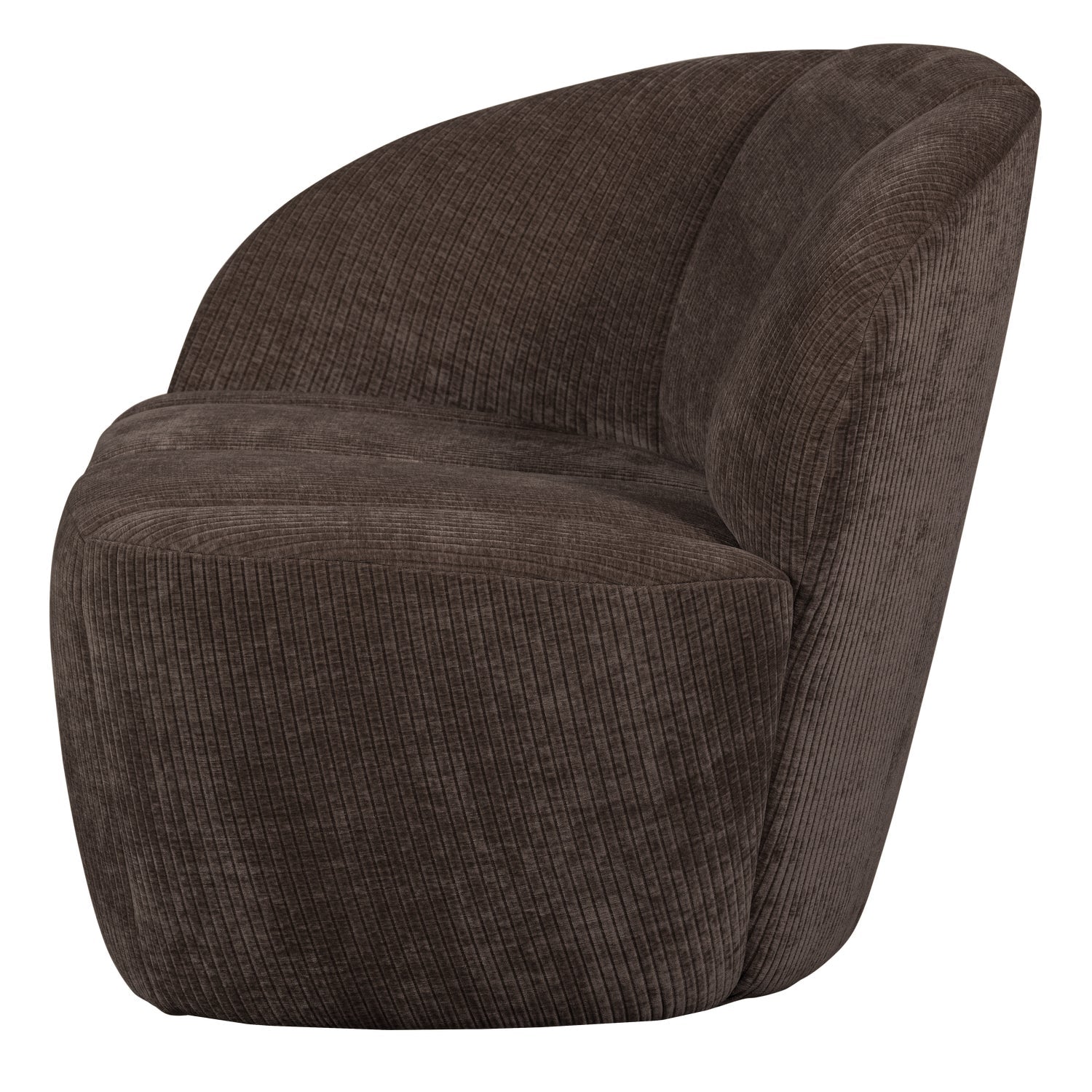 Zweisitzersofa MOJO aus dunkelbraunem Cord