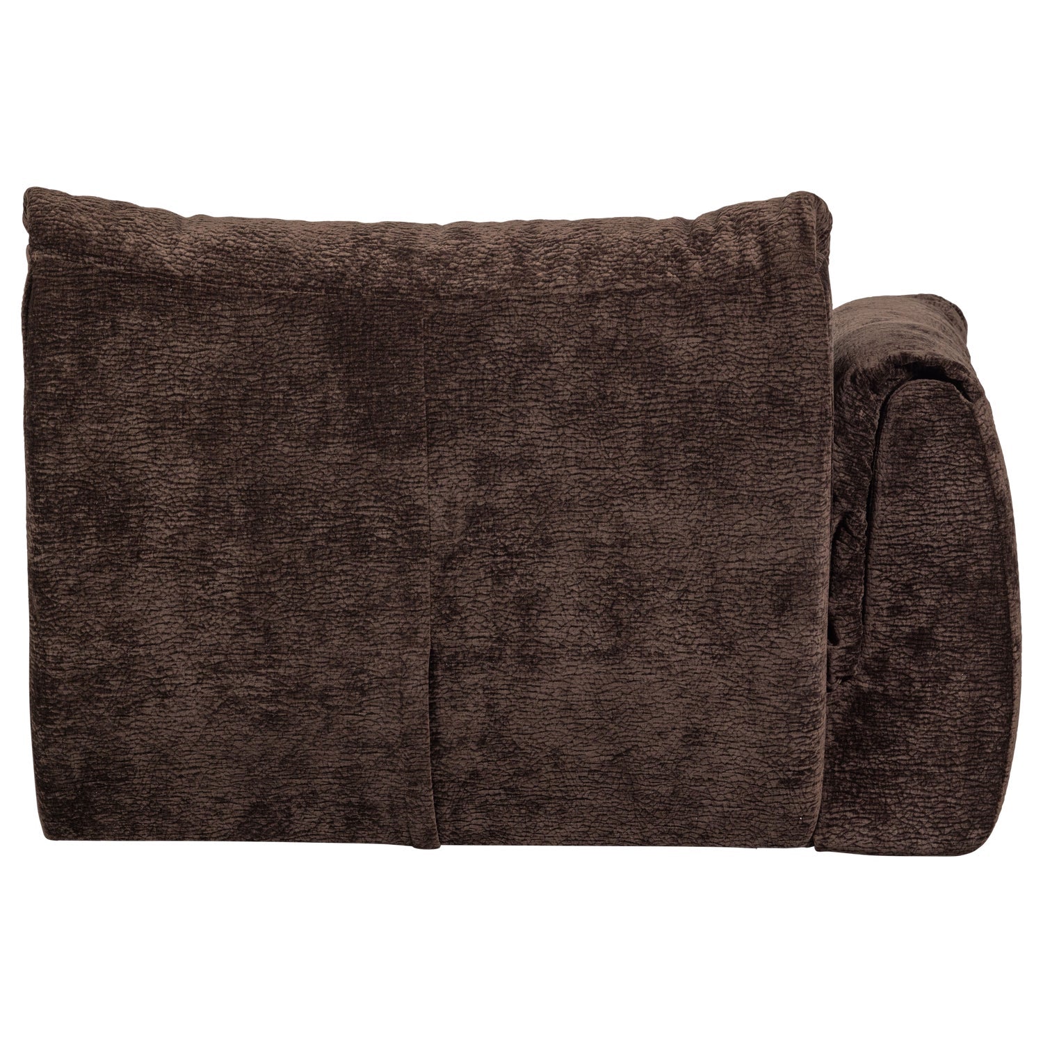 BAGGY 3D Modular Sofa - Left Element in Dark Brown