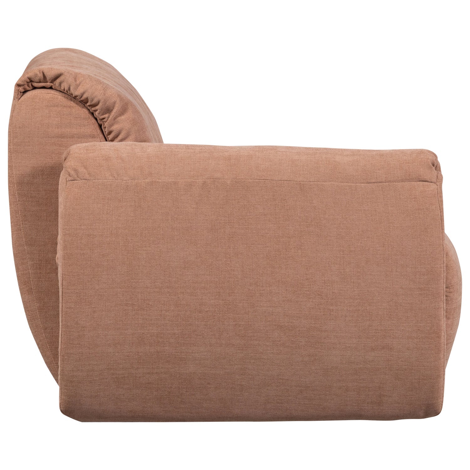 BAGGY modular sofa - left element pink