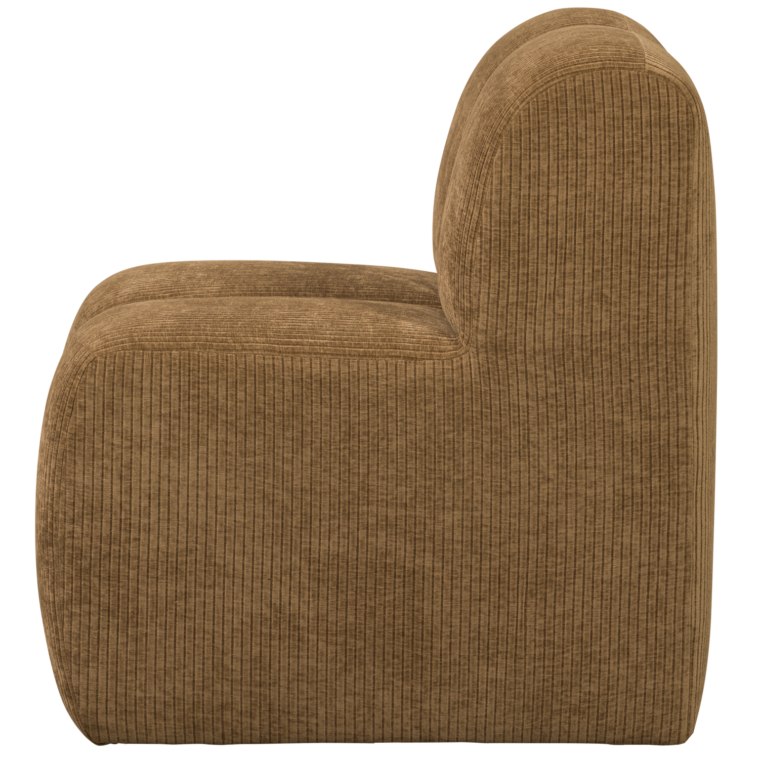 Armchair / MOJO BENCH module honey corduroy