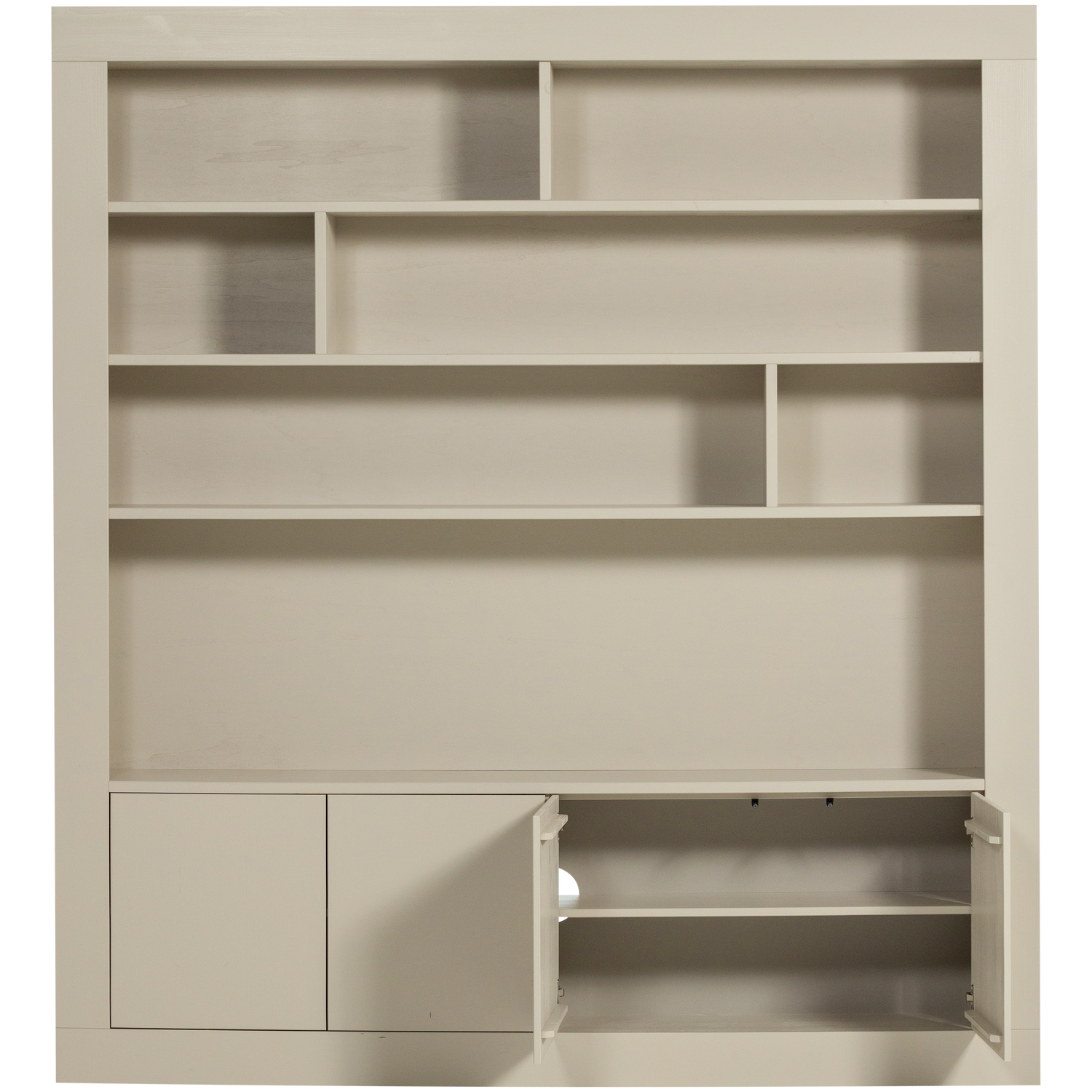 Wallcover Shelf in Gray Beige