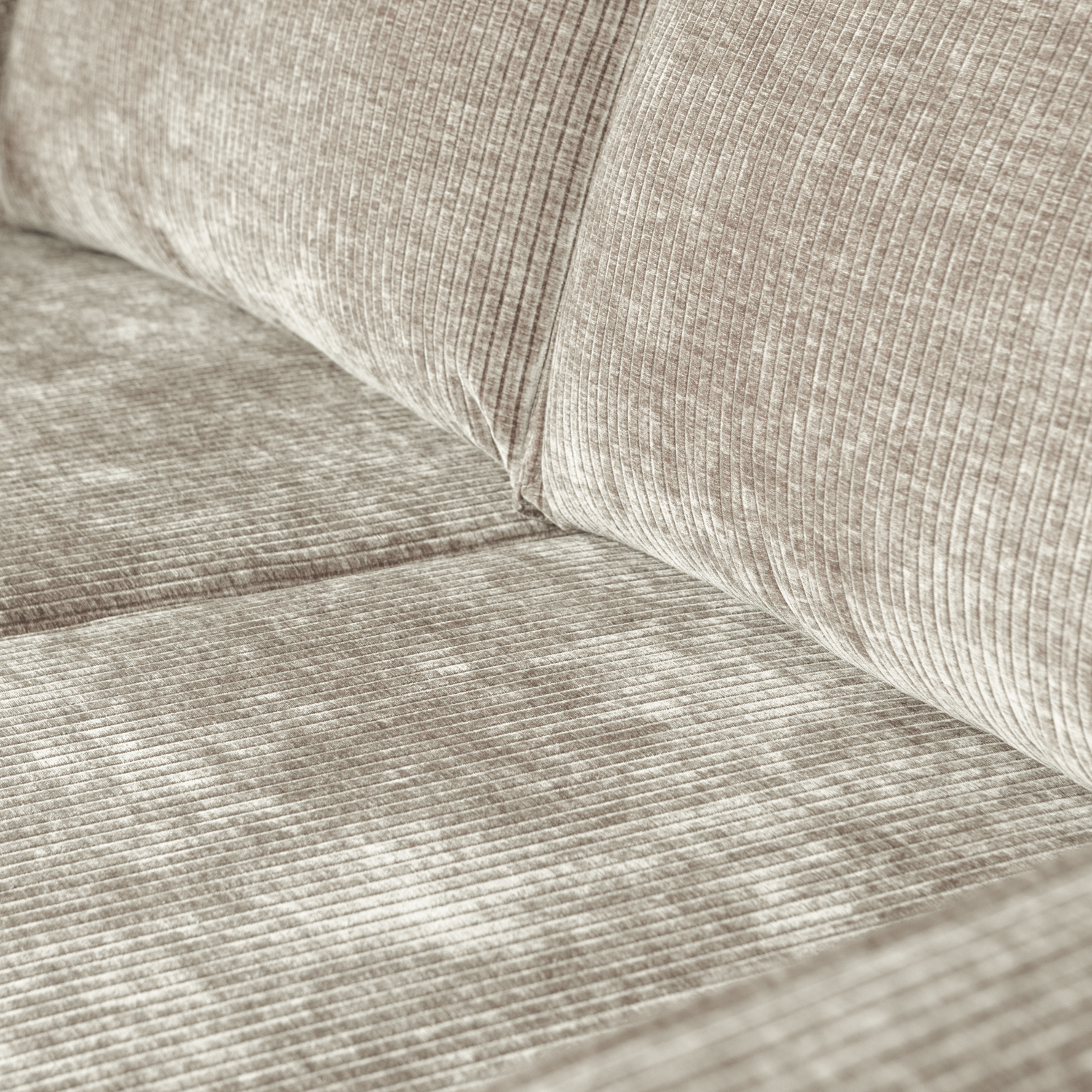 2.5-Seater Sofa RODEO Sand Corduroy