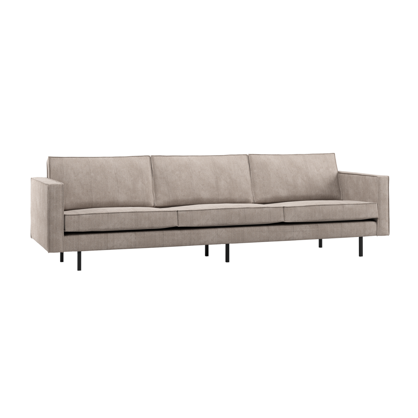 3-Seater Sofa RODEO Sand Corduroy