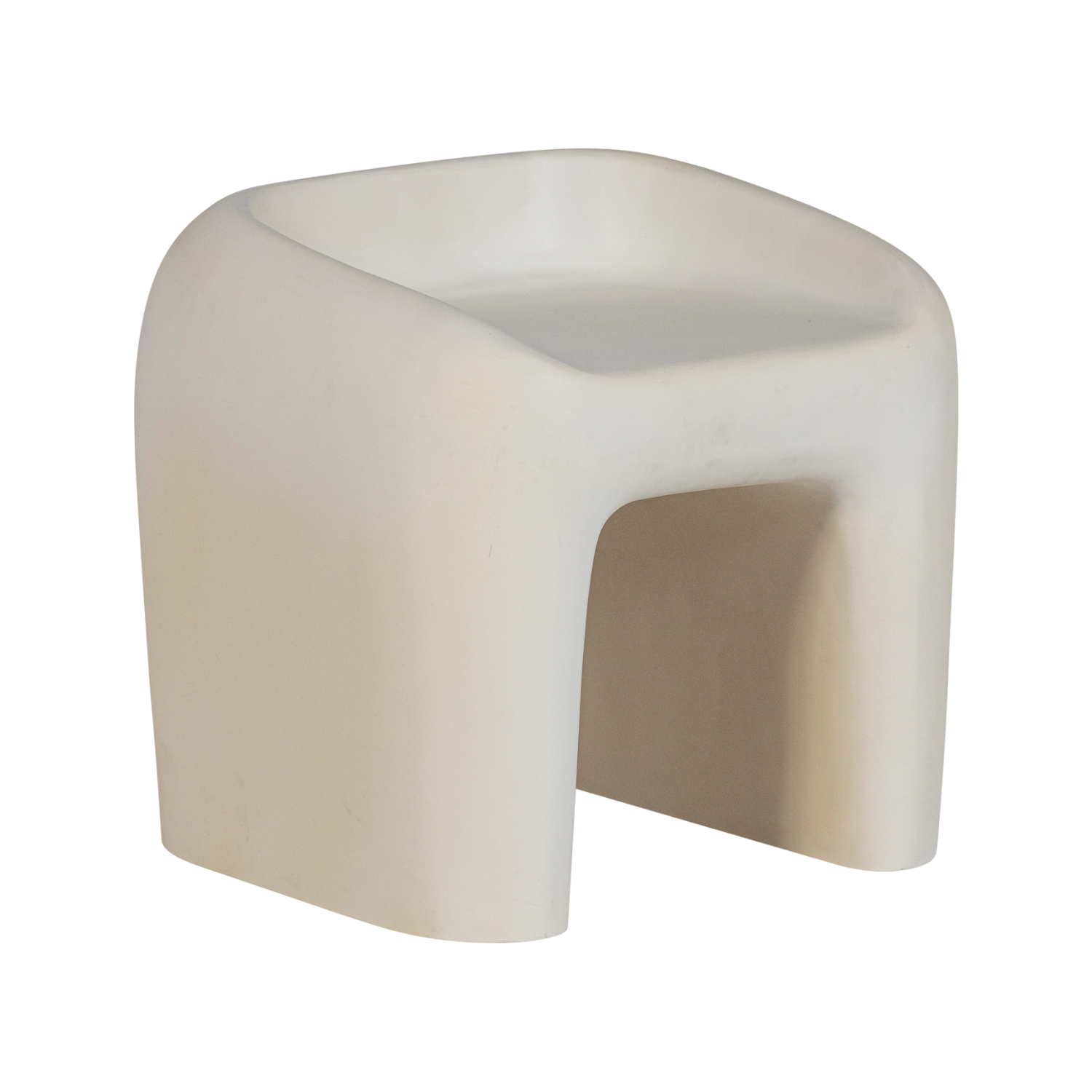 NIVO Cream Garden Stool