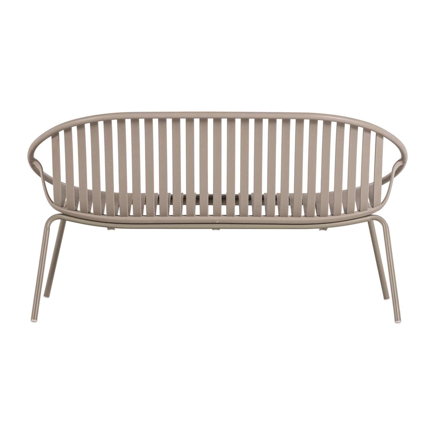 BRUCE Beige 2-Seater Garden Sofa