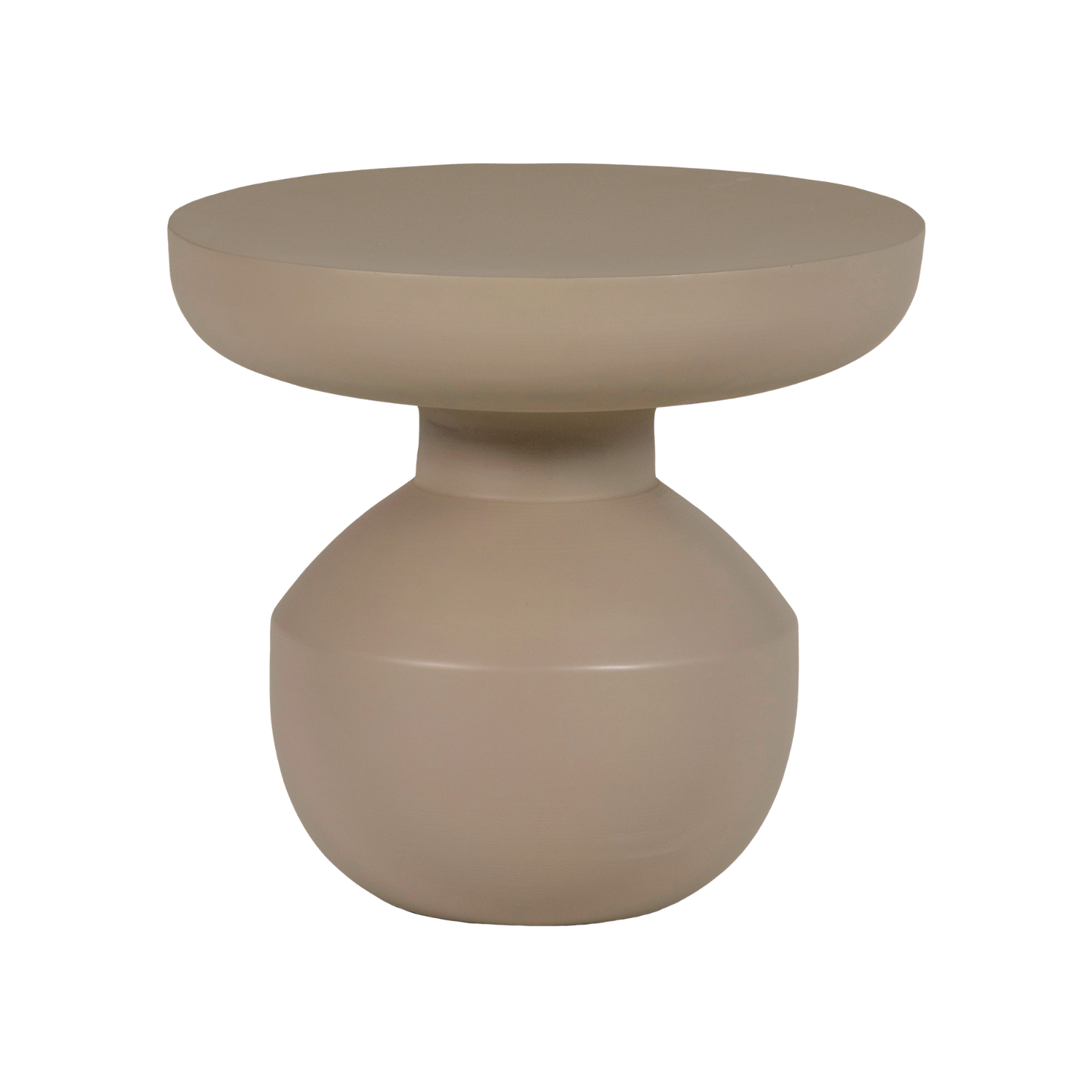 BOVA Beige Side Table