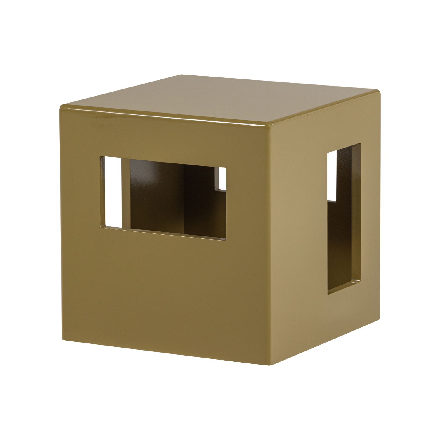 Modern Honey Side Table