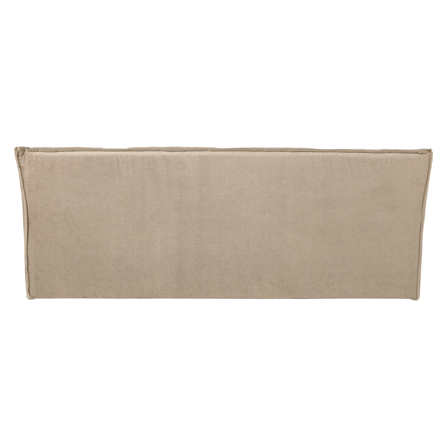 Velvet Sofa CLUSTER - 3-Seater Module in Sand