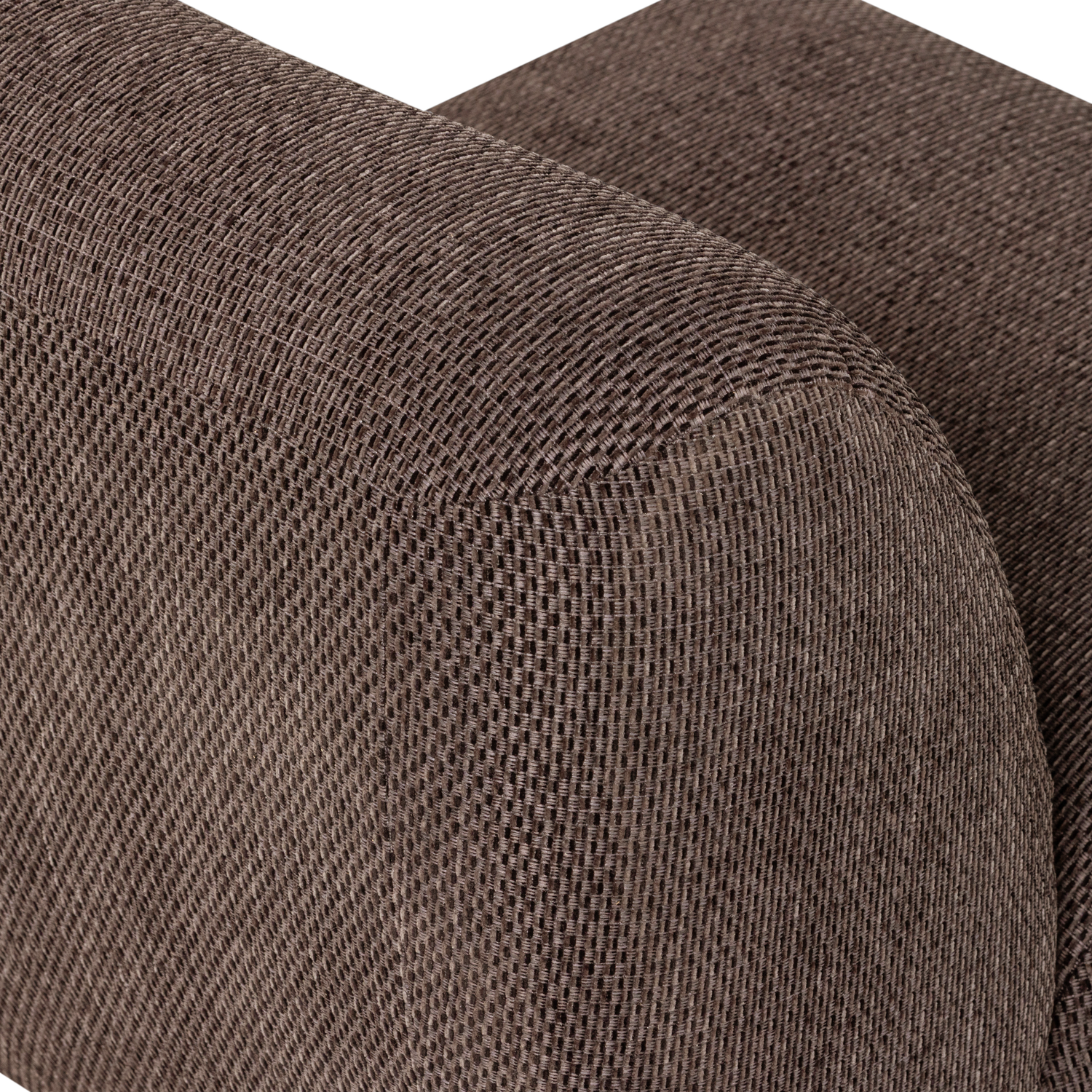 NOMU Armchair in Brown Chenille
