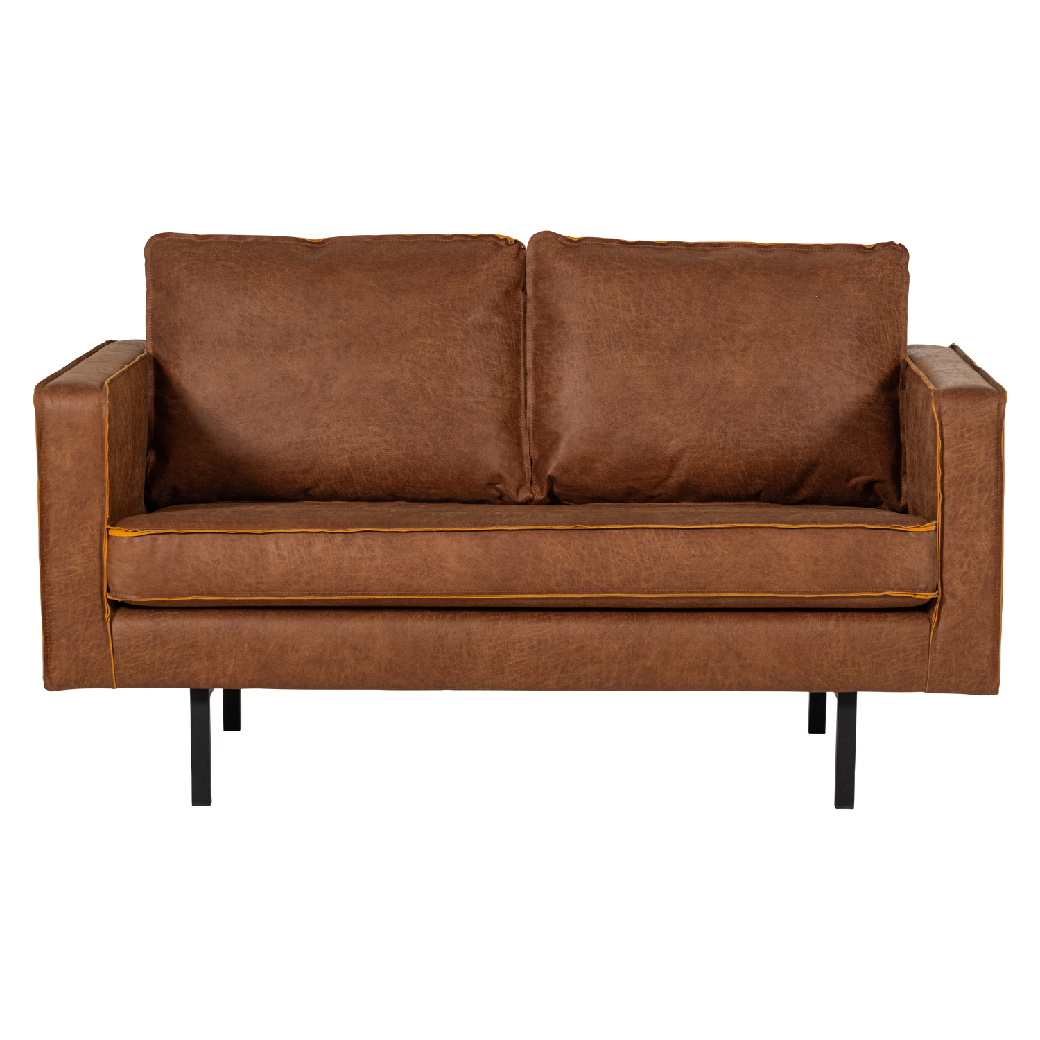 2-Seater Sofa RODEO Cognac Eco-Leather