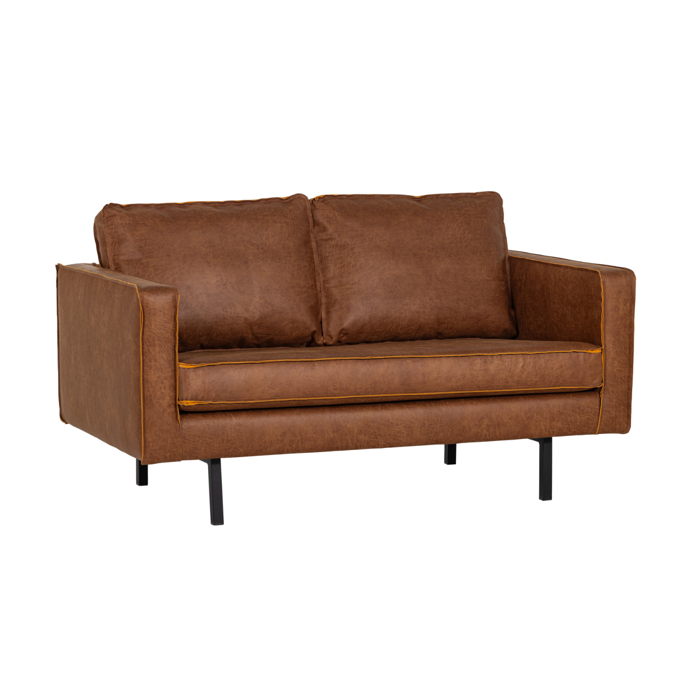 2-Seater Sofa RODEO Cognac Eco-Leather