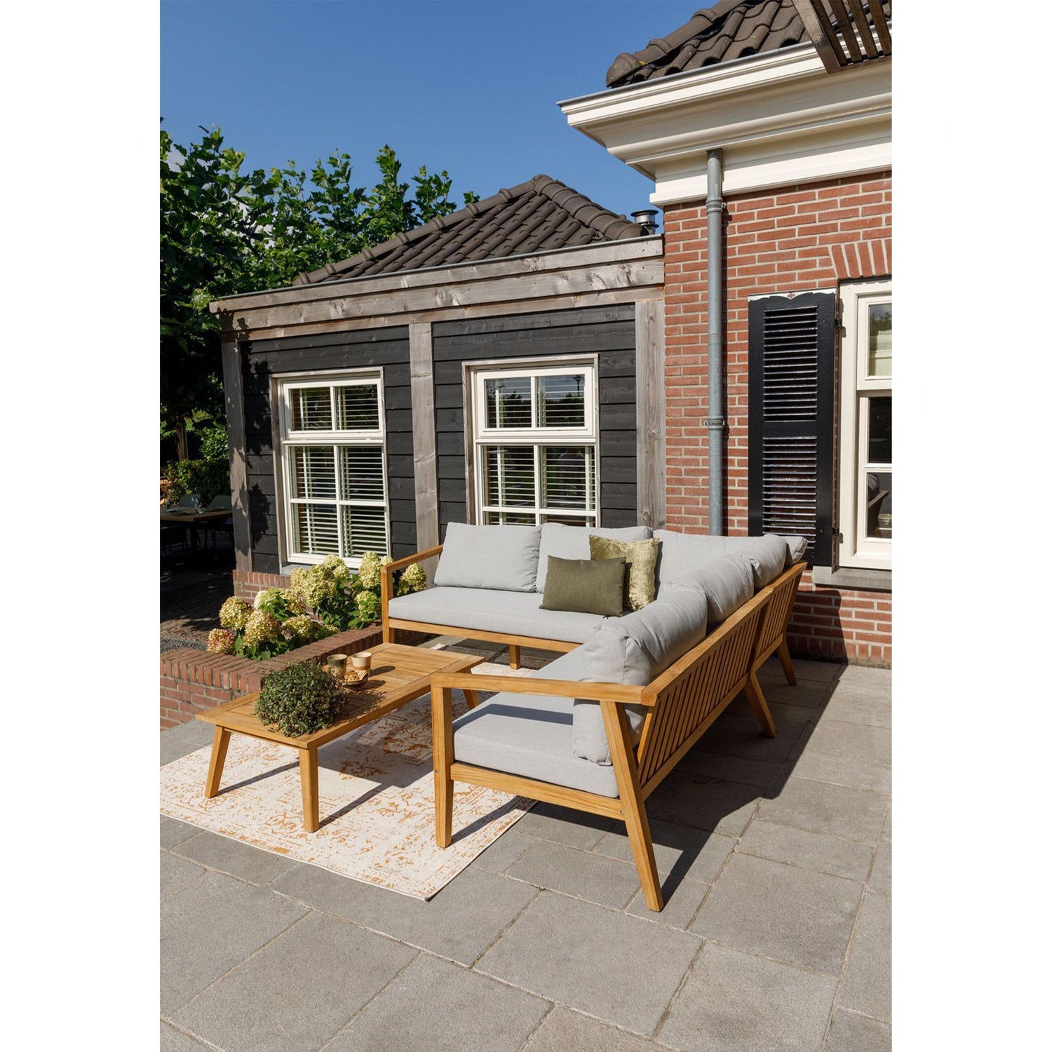 LUCCA garden set teak wood
