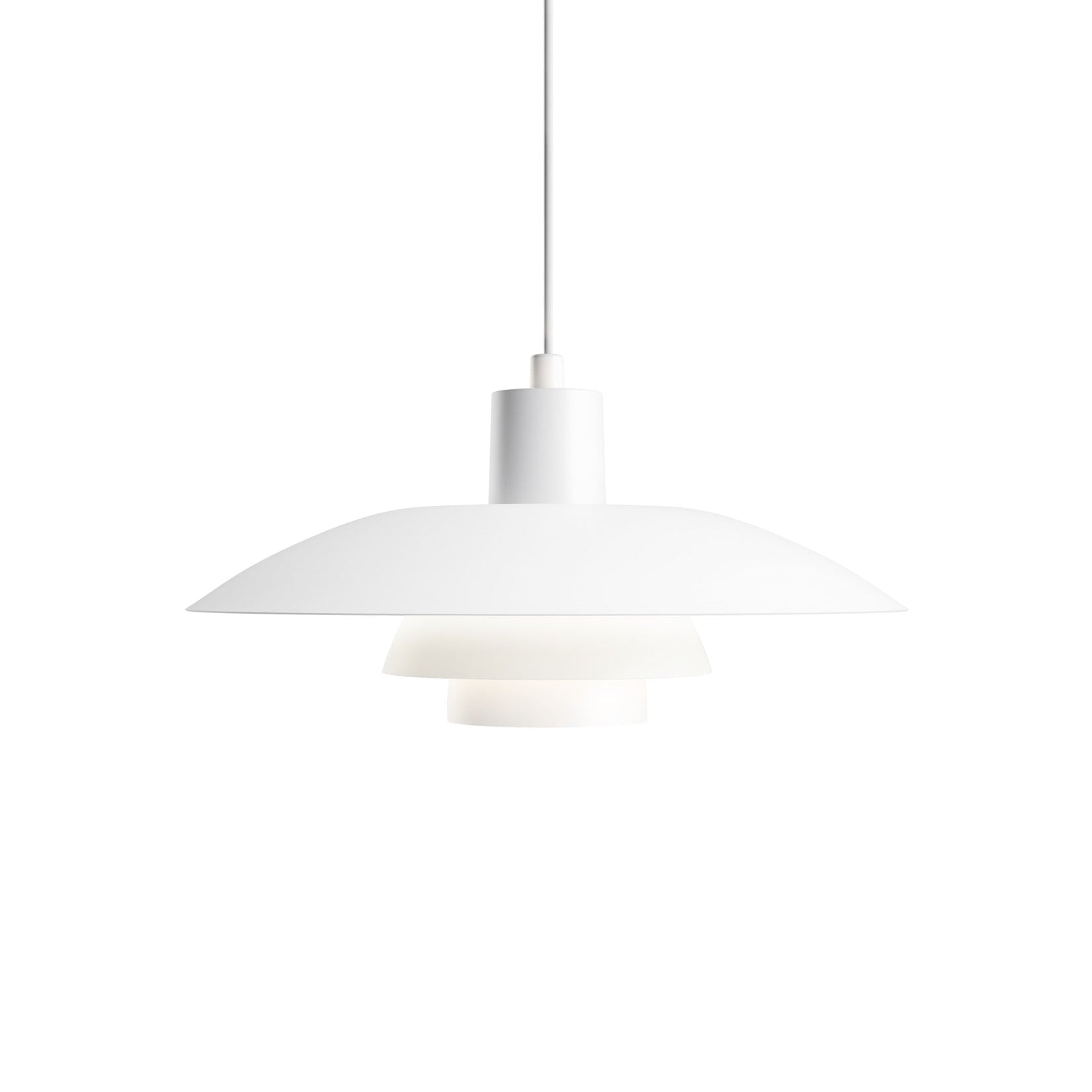PH 4/3 white pendant lamp