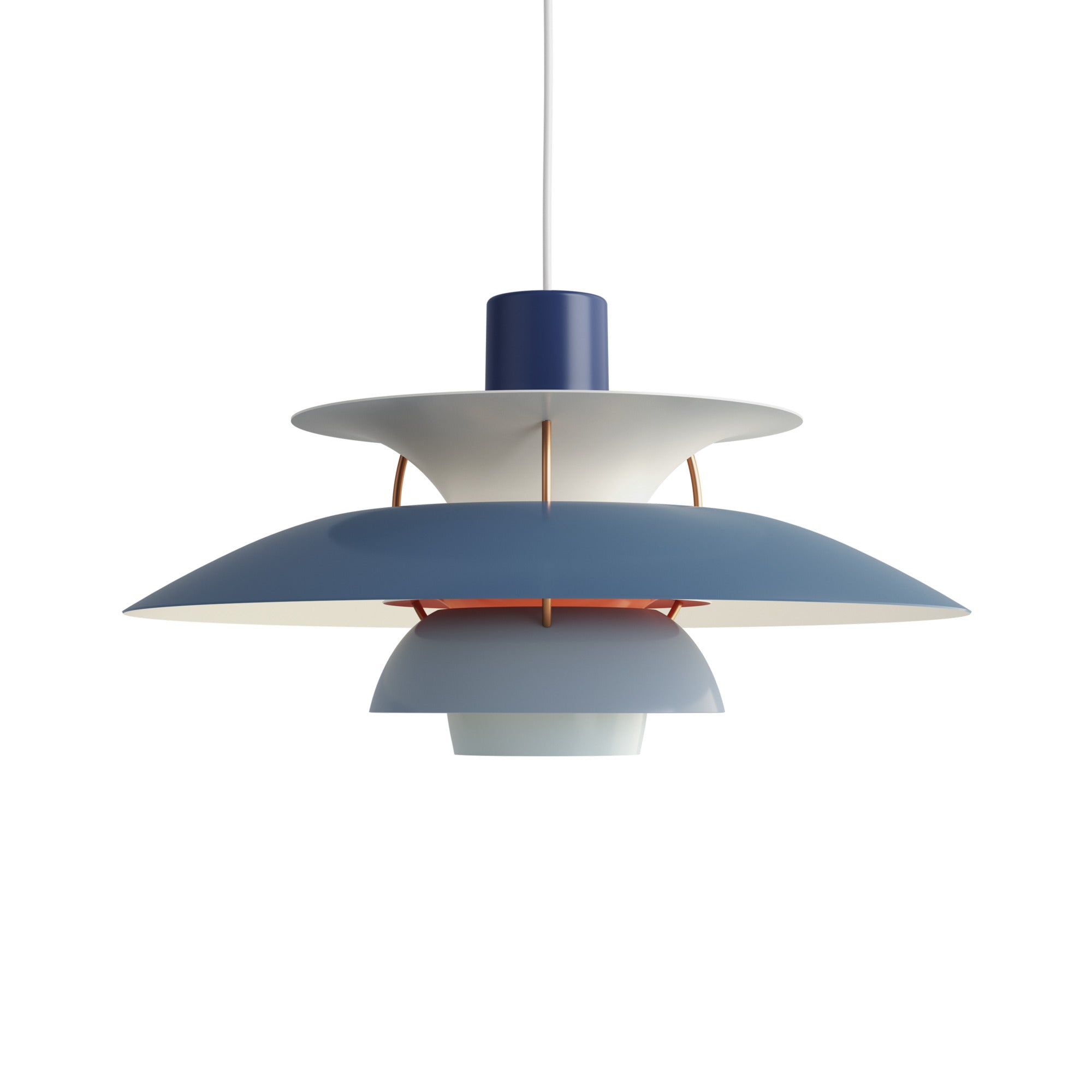 Lampa wisząca PH 5 odcienie niebieskiego
