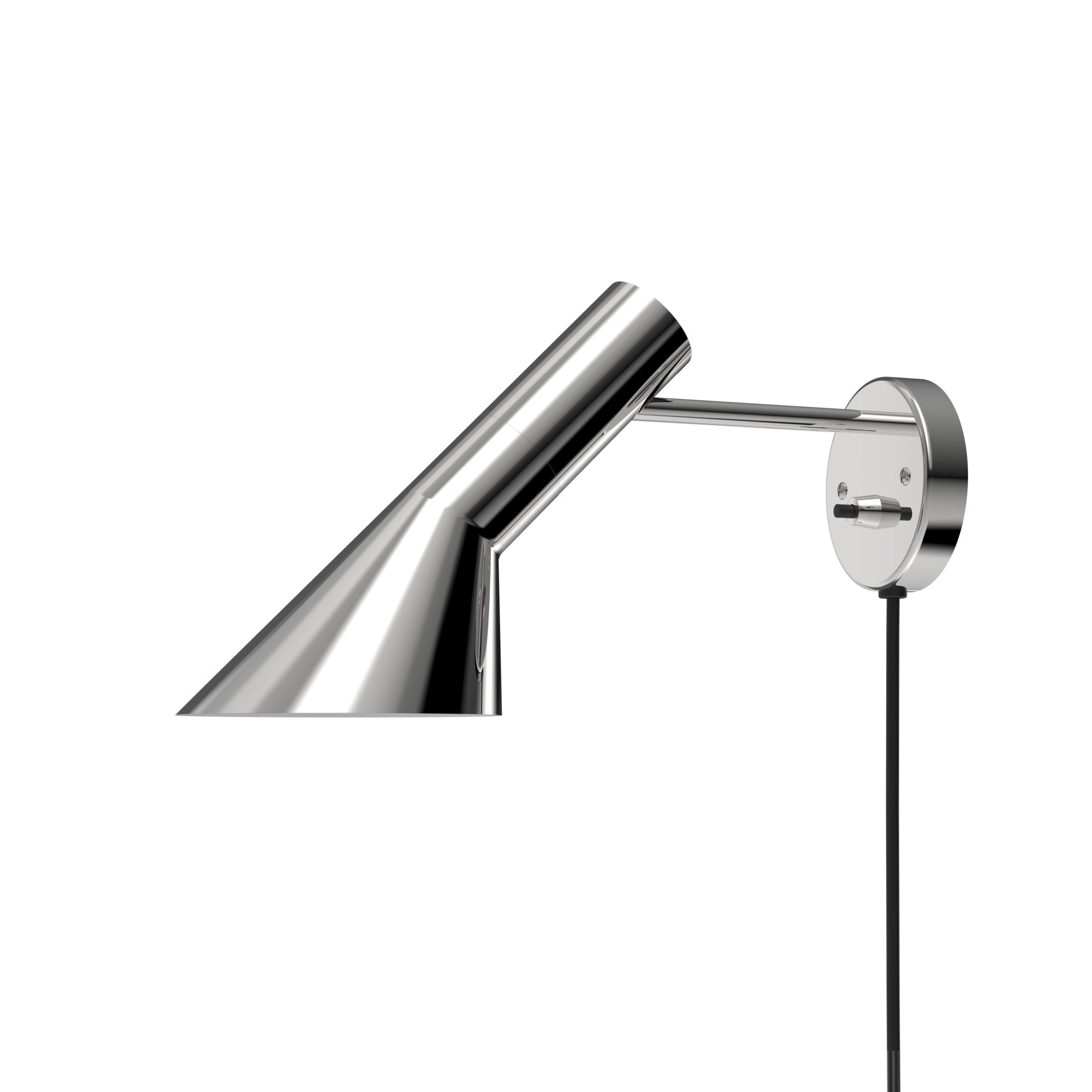 Lampa ścienna AJ polerowana stal nierdzewna