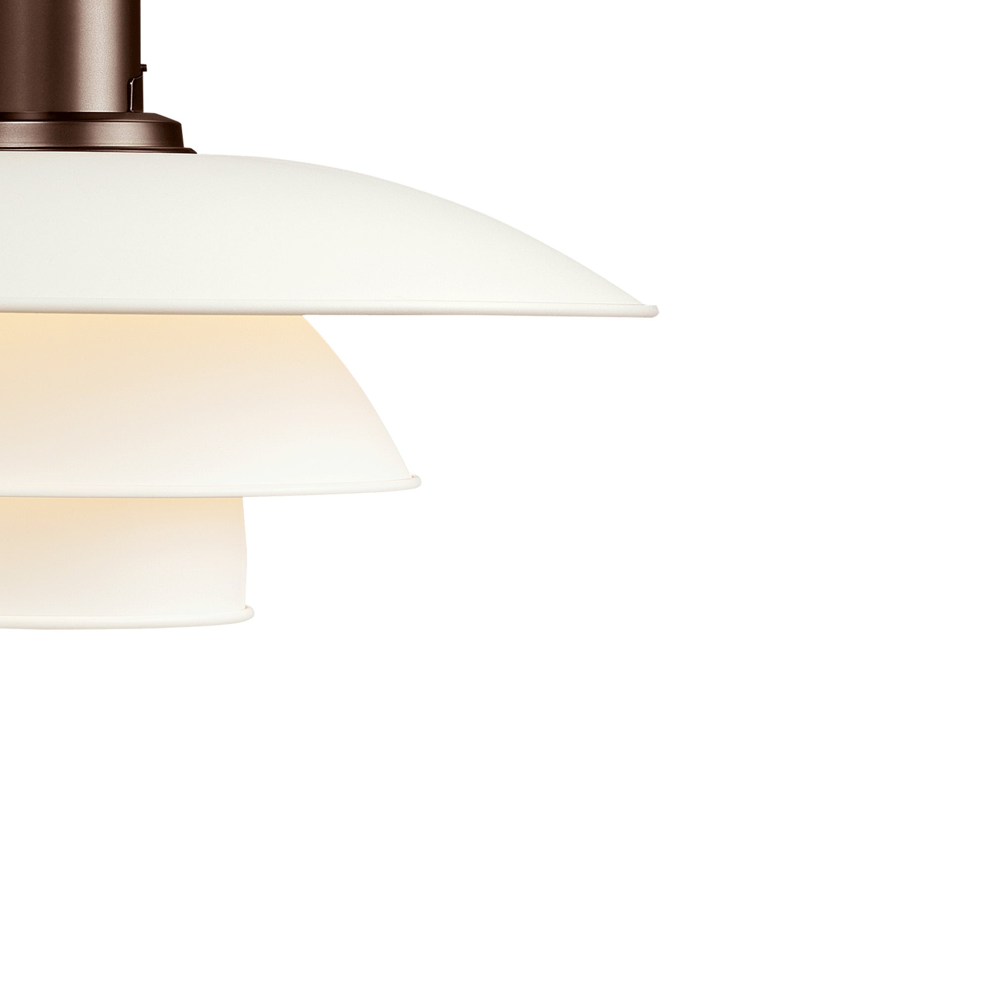 PH 3½-3 White Pendant Lamp