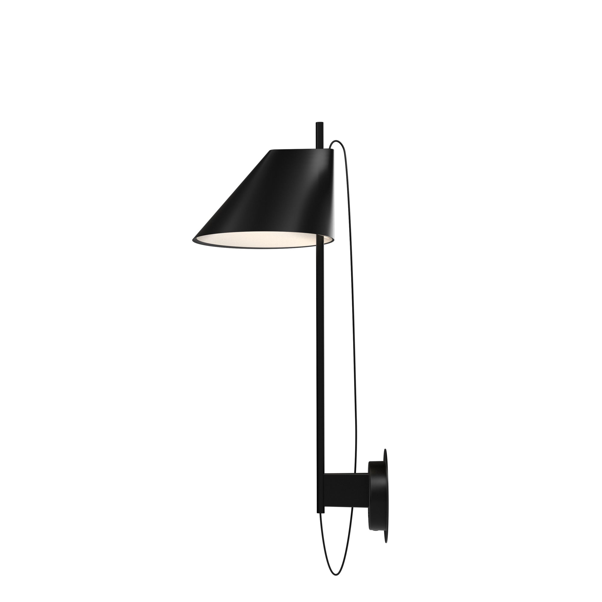 Lampa ścienna YUH czarny