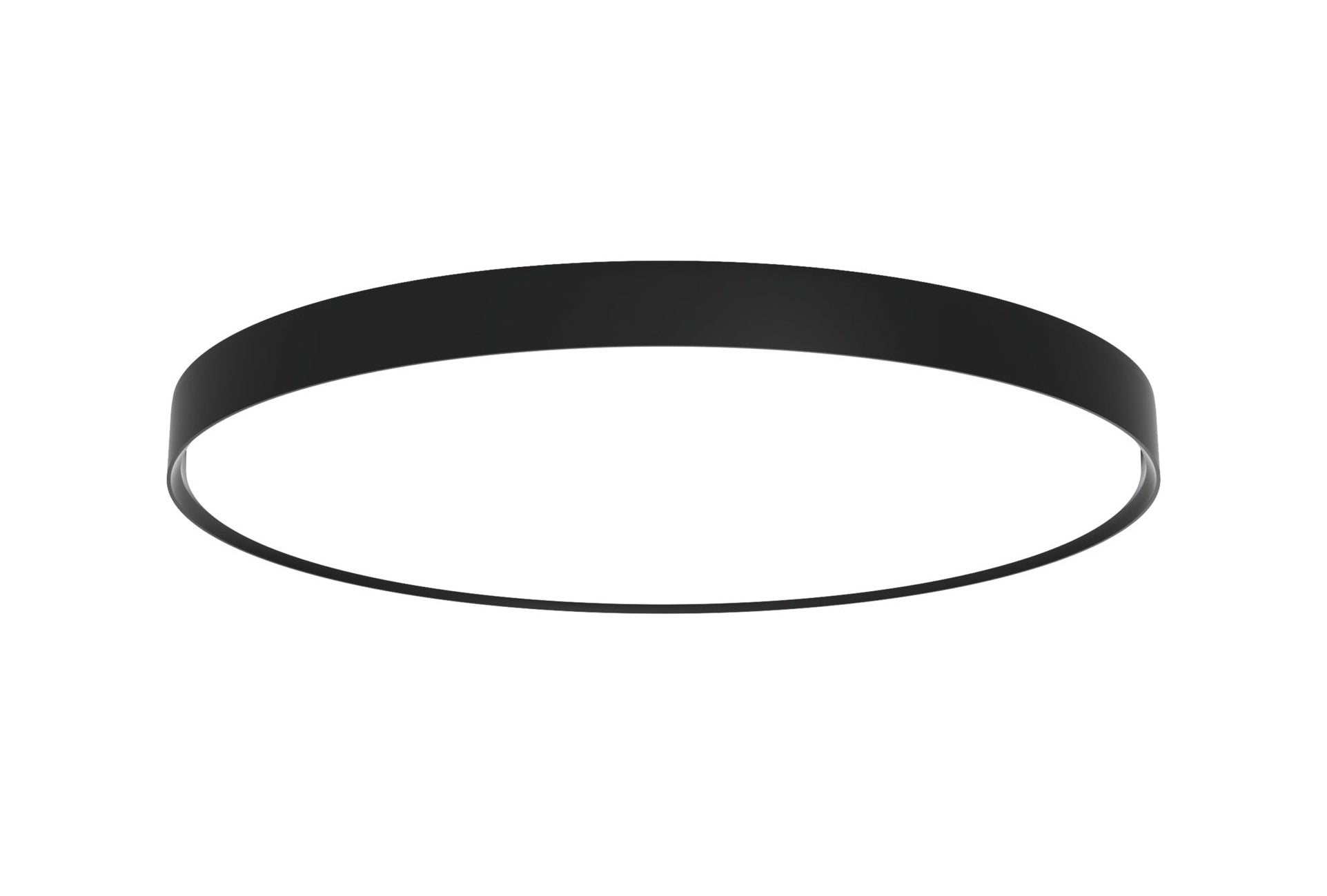 LP SLIM ROUND black ceiling lamp