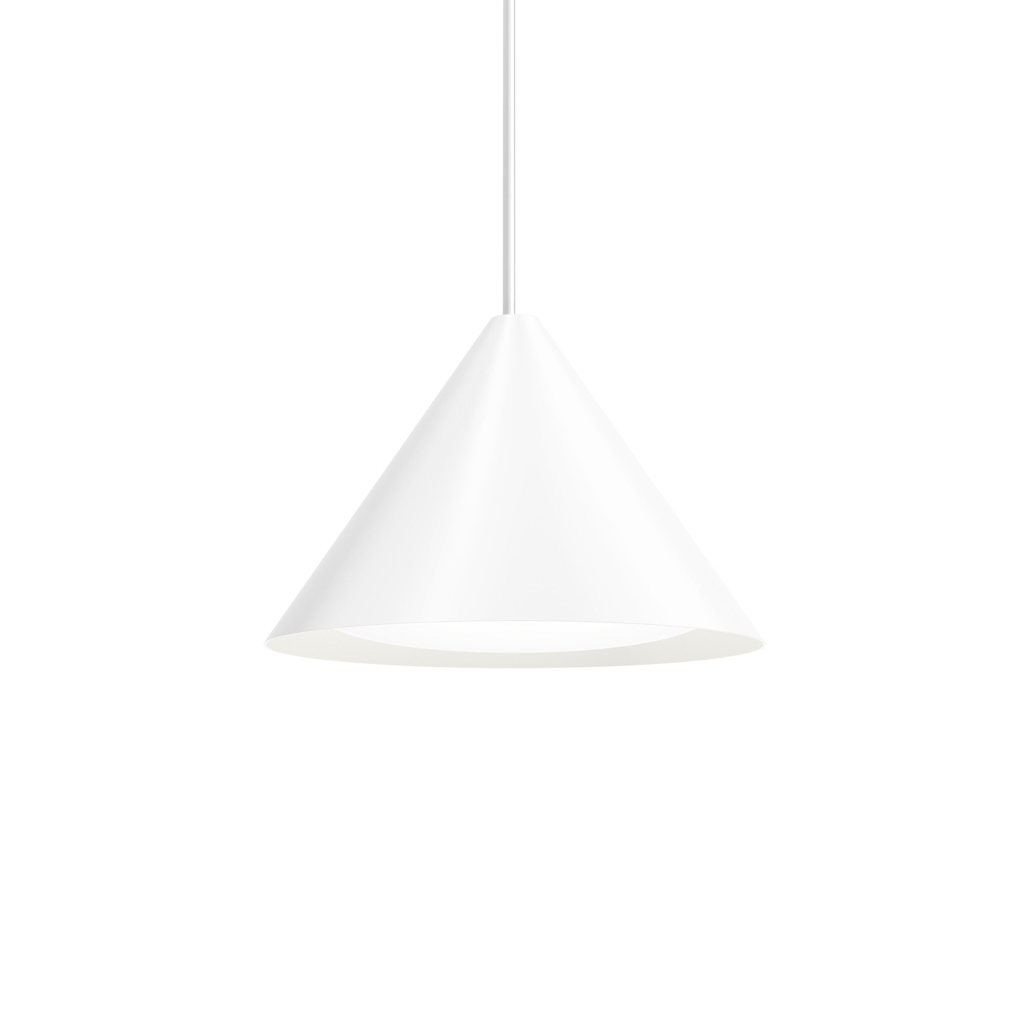 Lampa wisząca KEGLEN biały