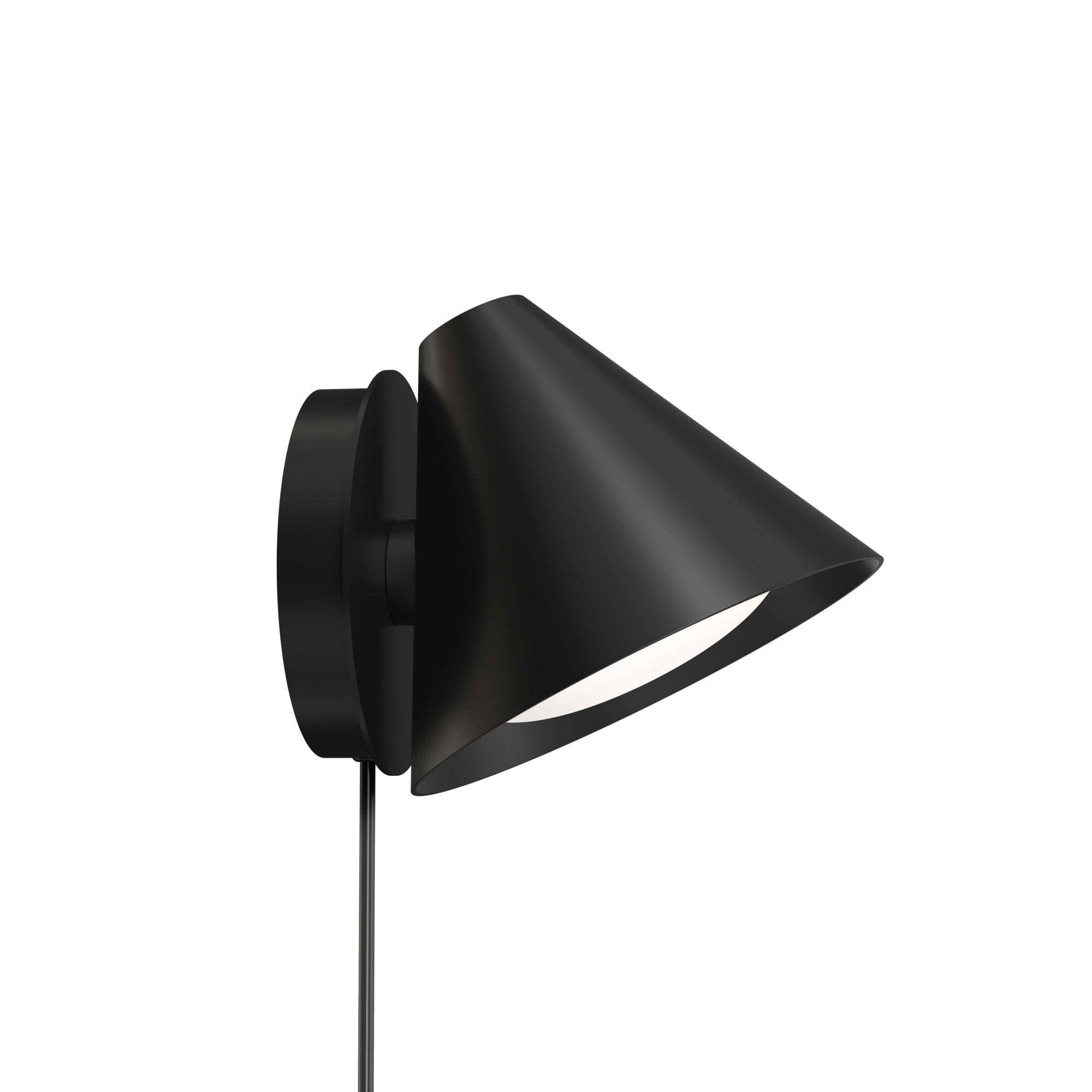 Lampa ścienna KEGLEN czarny