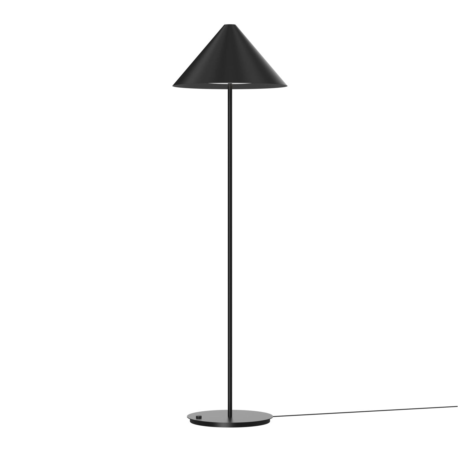 Lampa podłogowa KEGLEN czarny