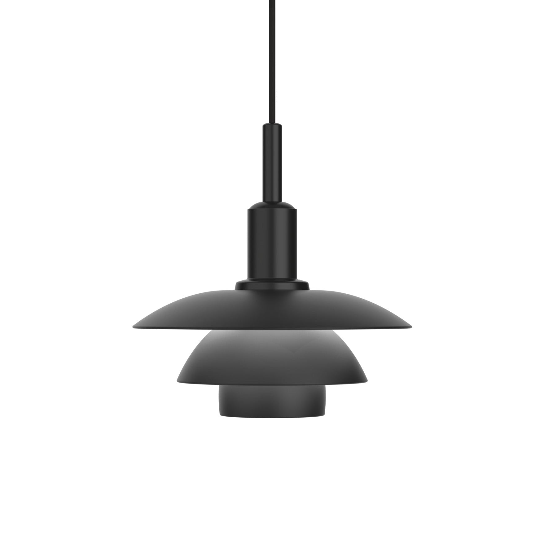 PH 3/3 Pendant Lamp Matte Black