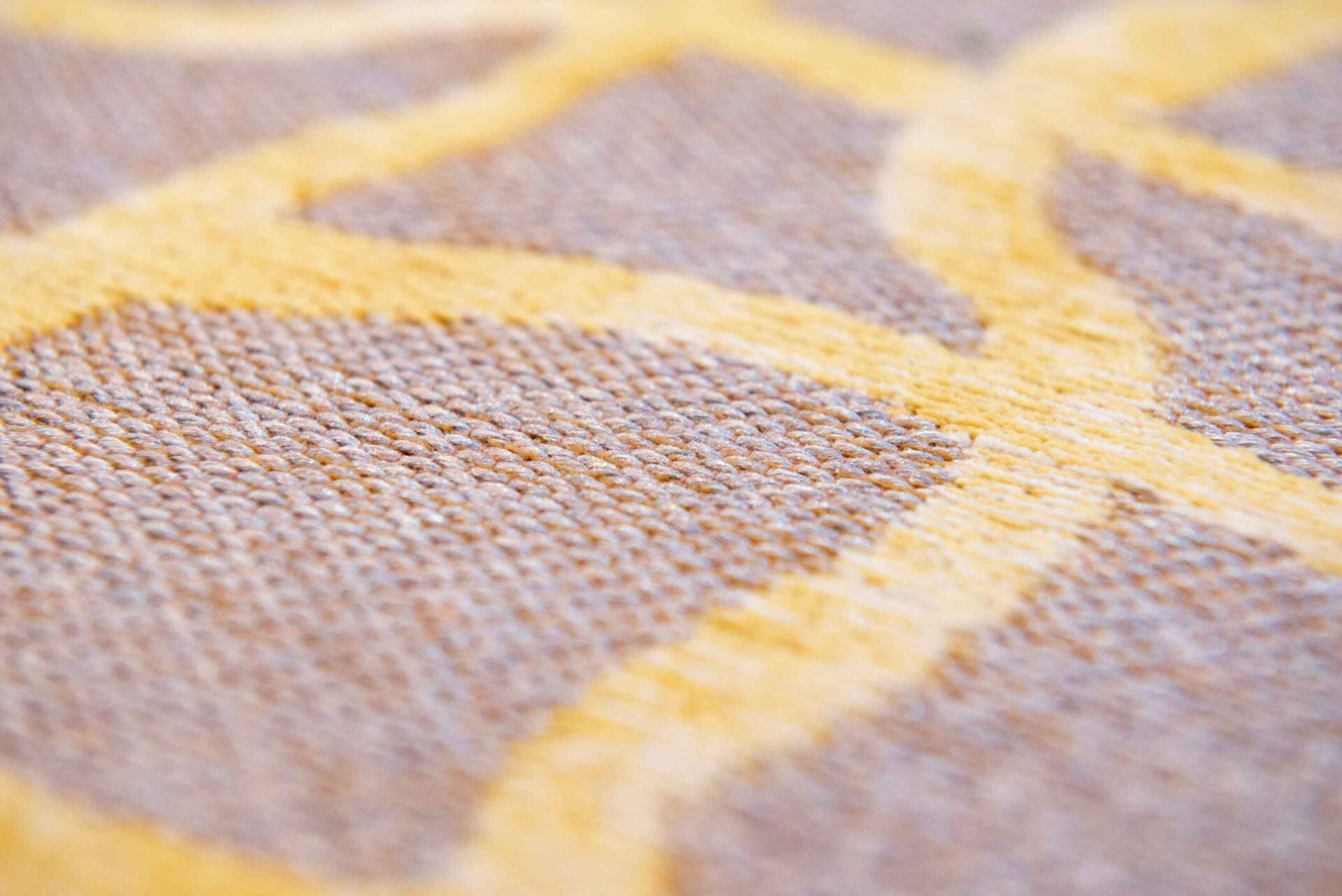 Dedalo Yellow Scarabte Teppich Orange
