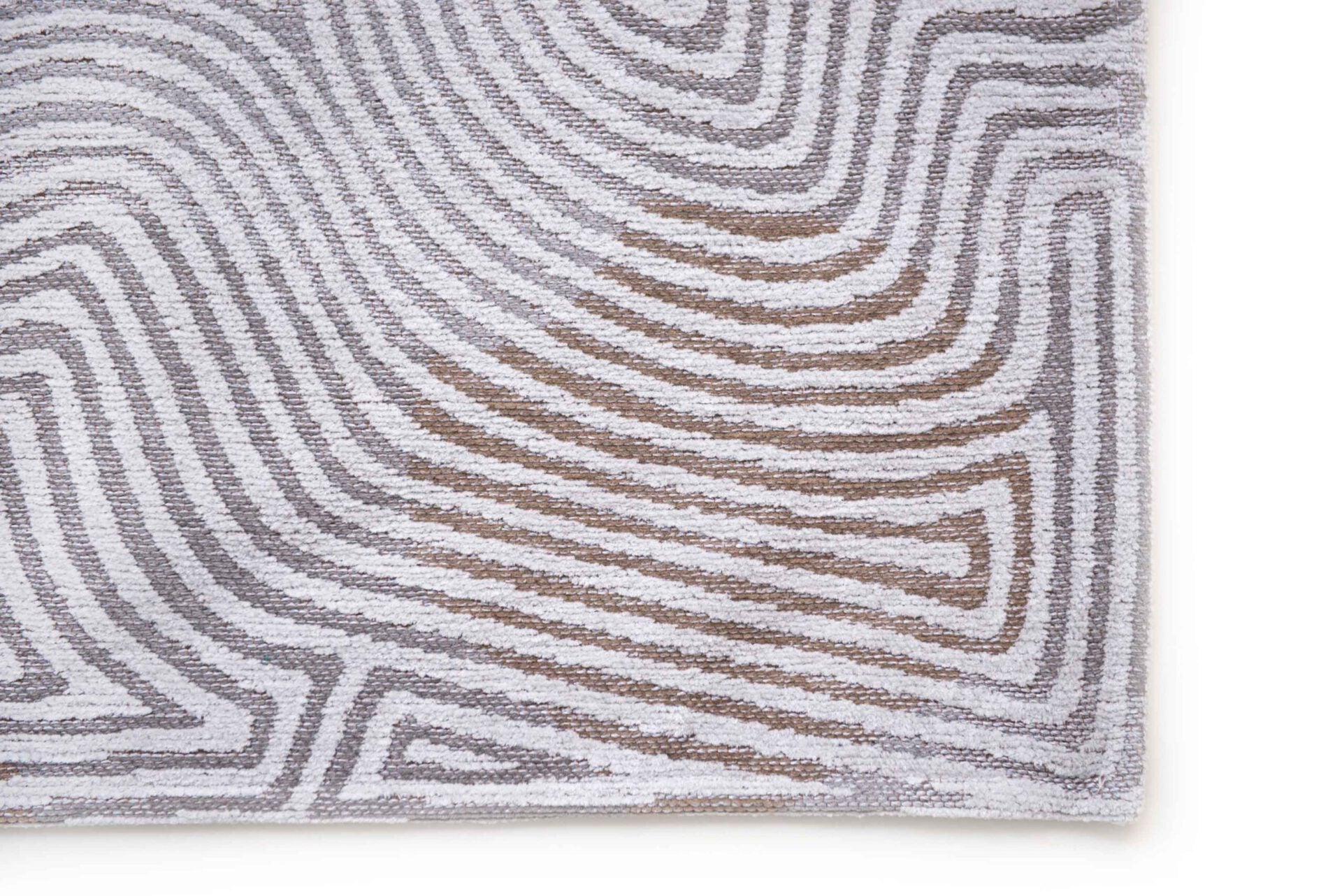 Korallenrug Auster weiß und Bega