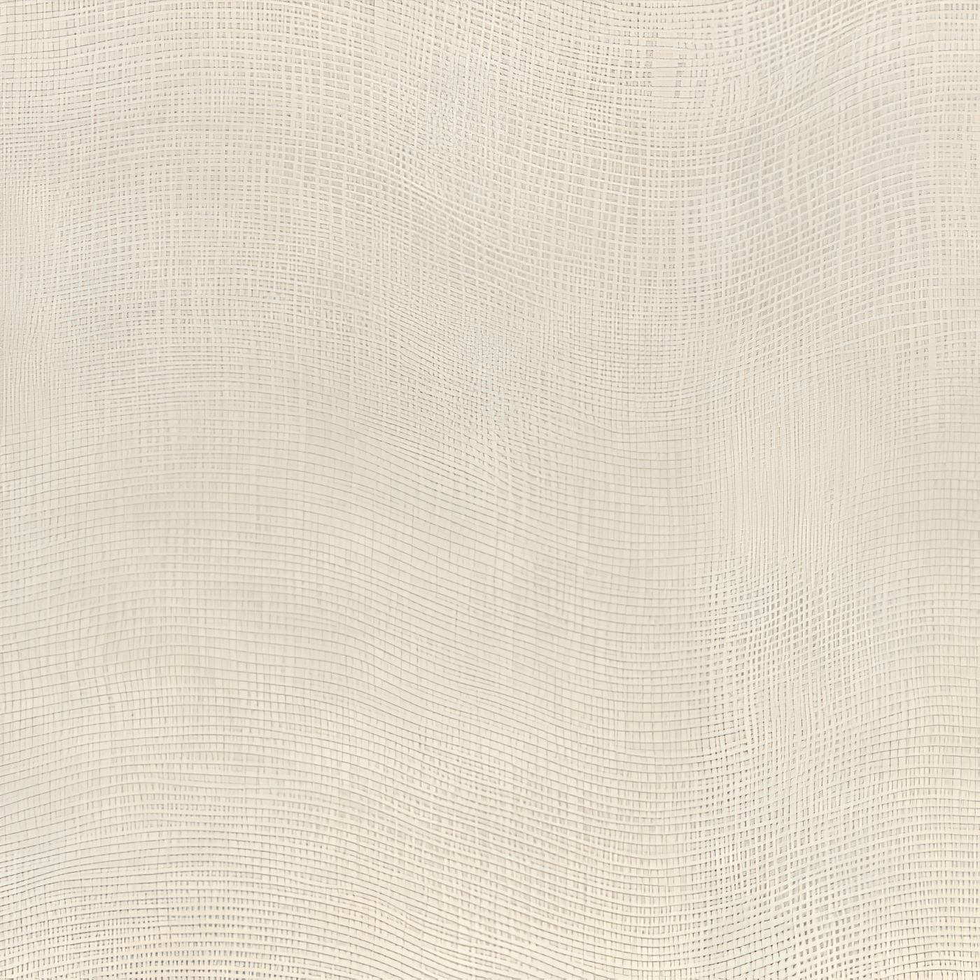 Metallic Textured Wallpaper in Waves KOTA - NEIGE POUDRÉE Powdery White