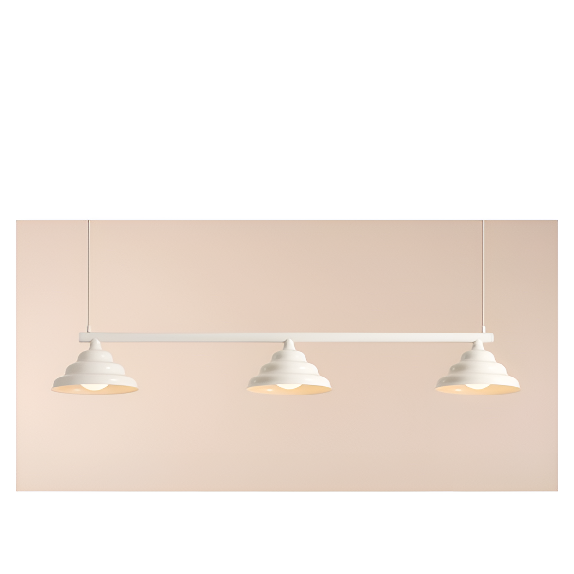 Hängelampe FALA TRIO creme