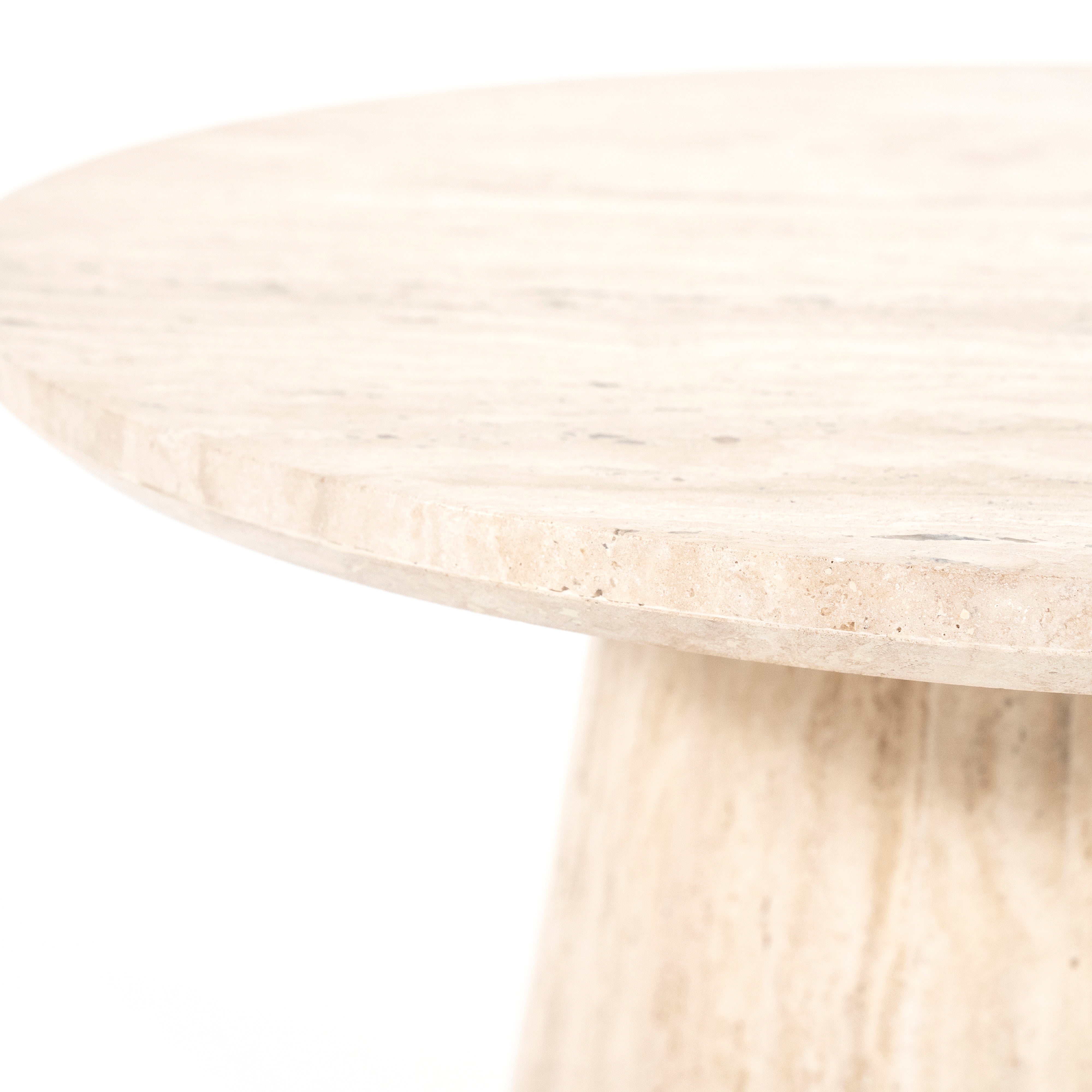 Kaffeetisch AIME hellbeige Travertin
