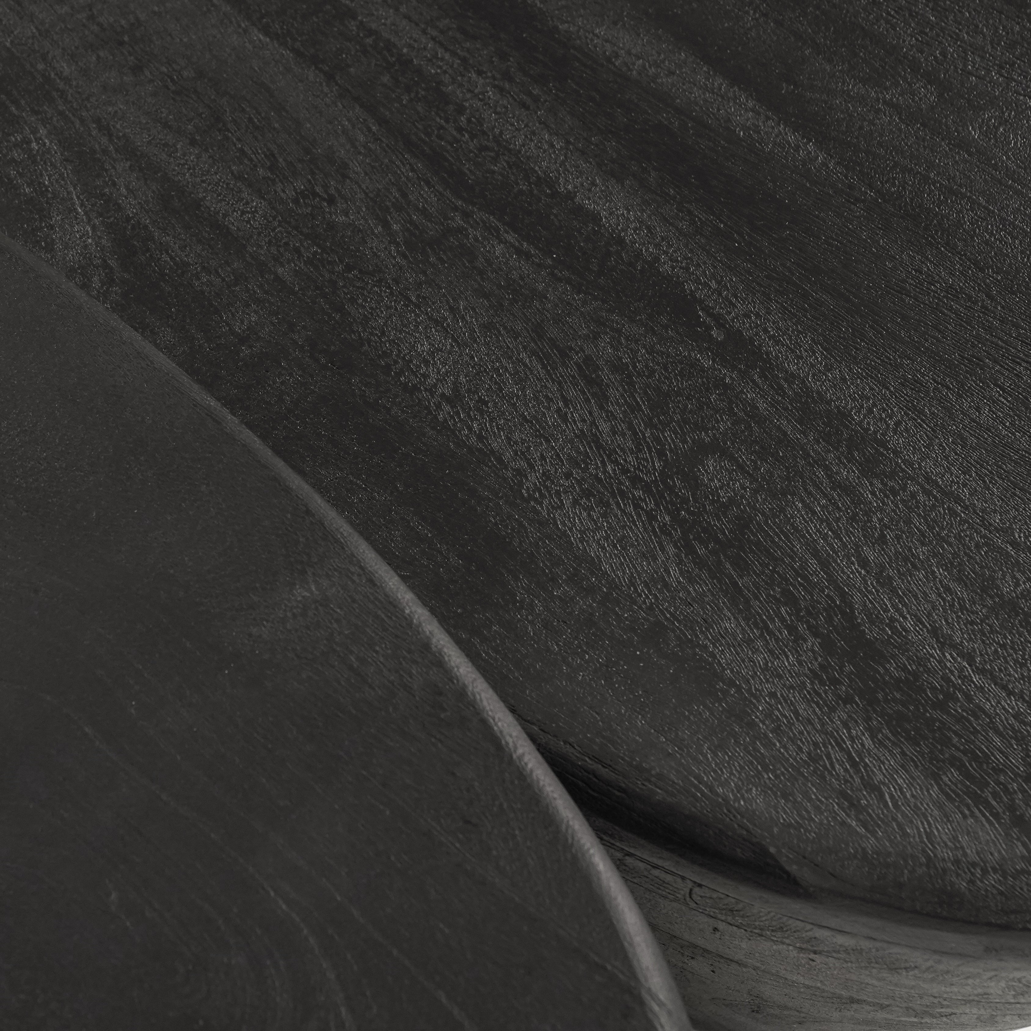 Kaffeetisch MILA aus schwarzem Mangoholz