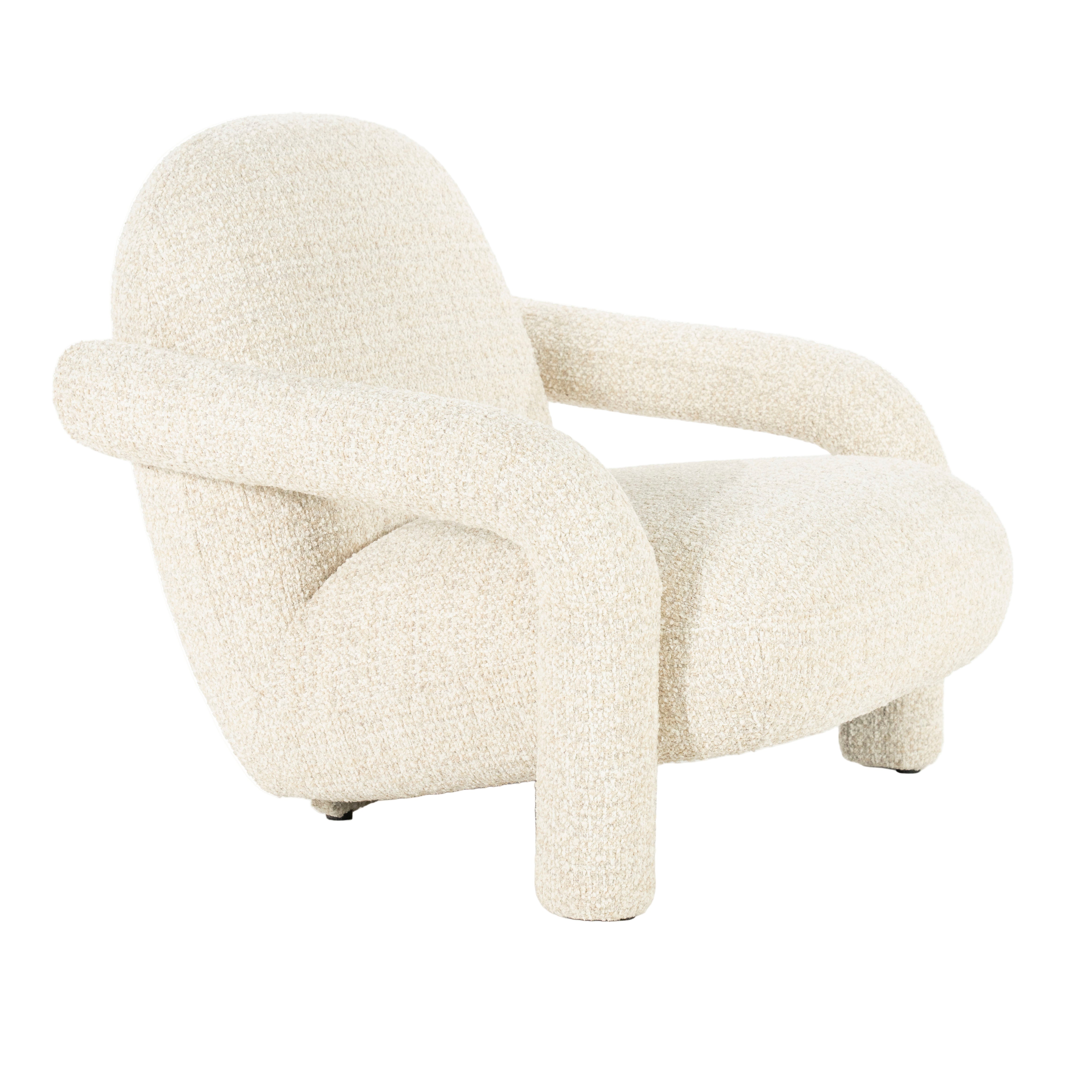 MONICA armchair light beige