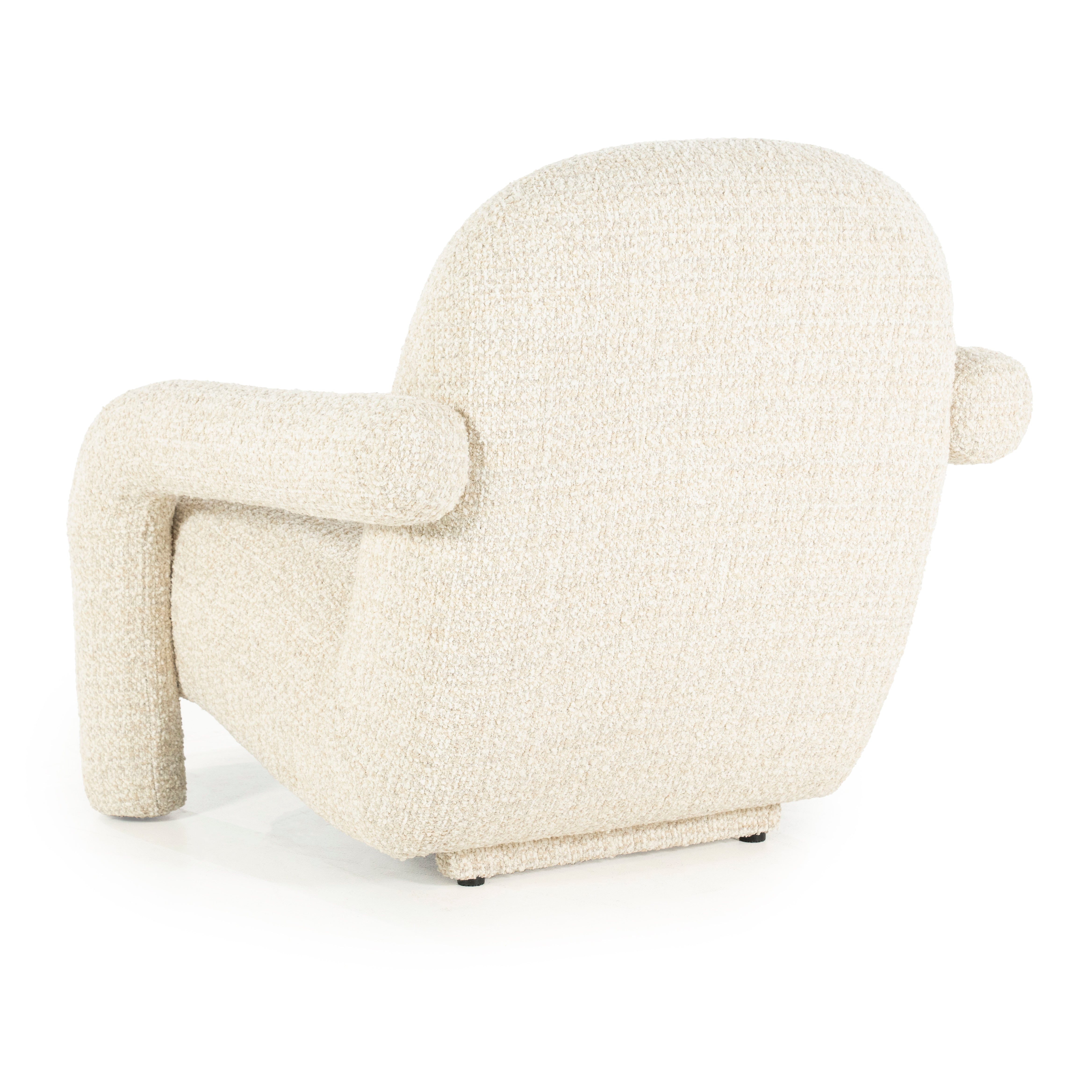 MONICA armchair light beige