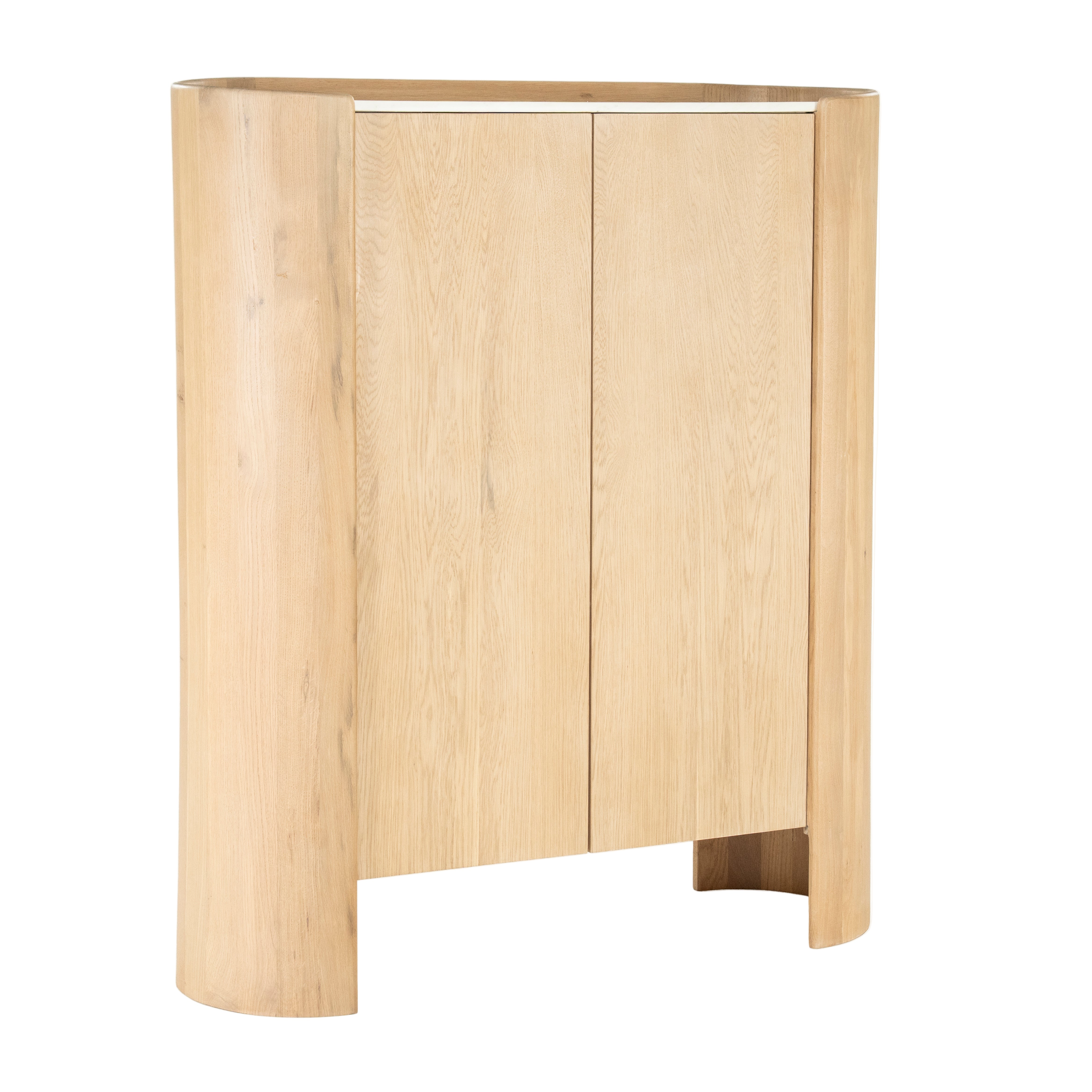 High cabinet DON oak wood
