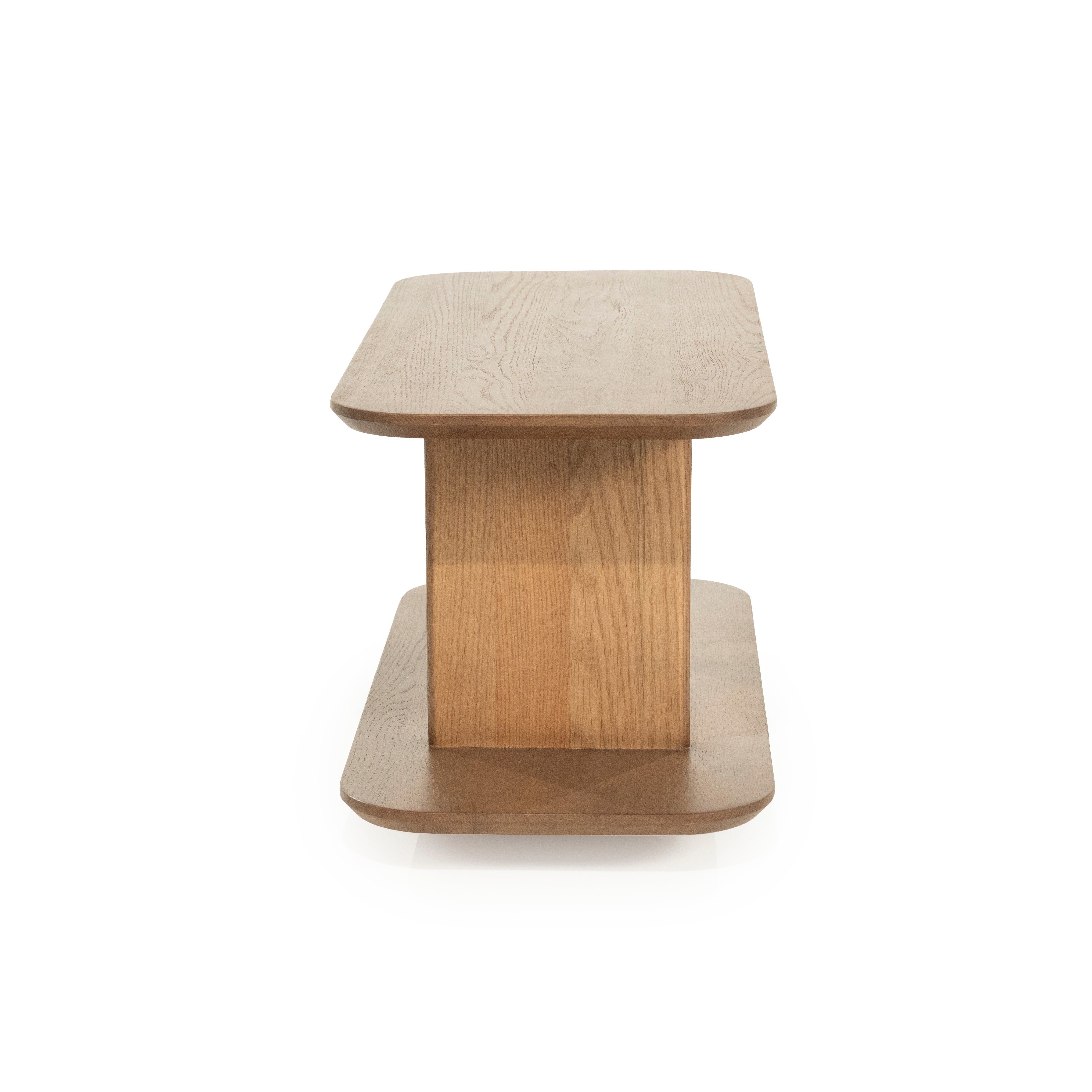 Stolik boczny TY ciemne drewno dębowe