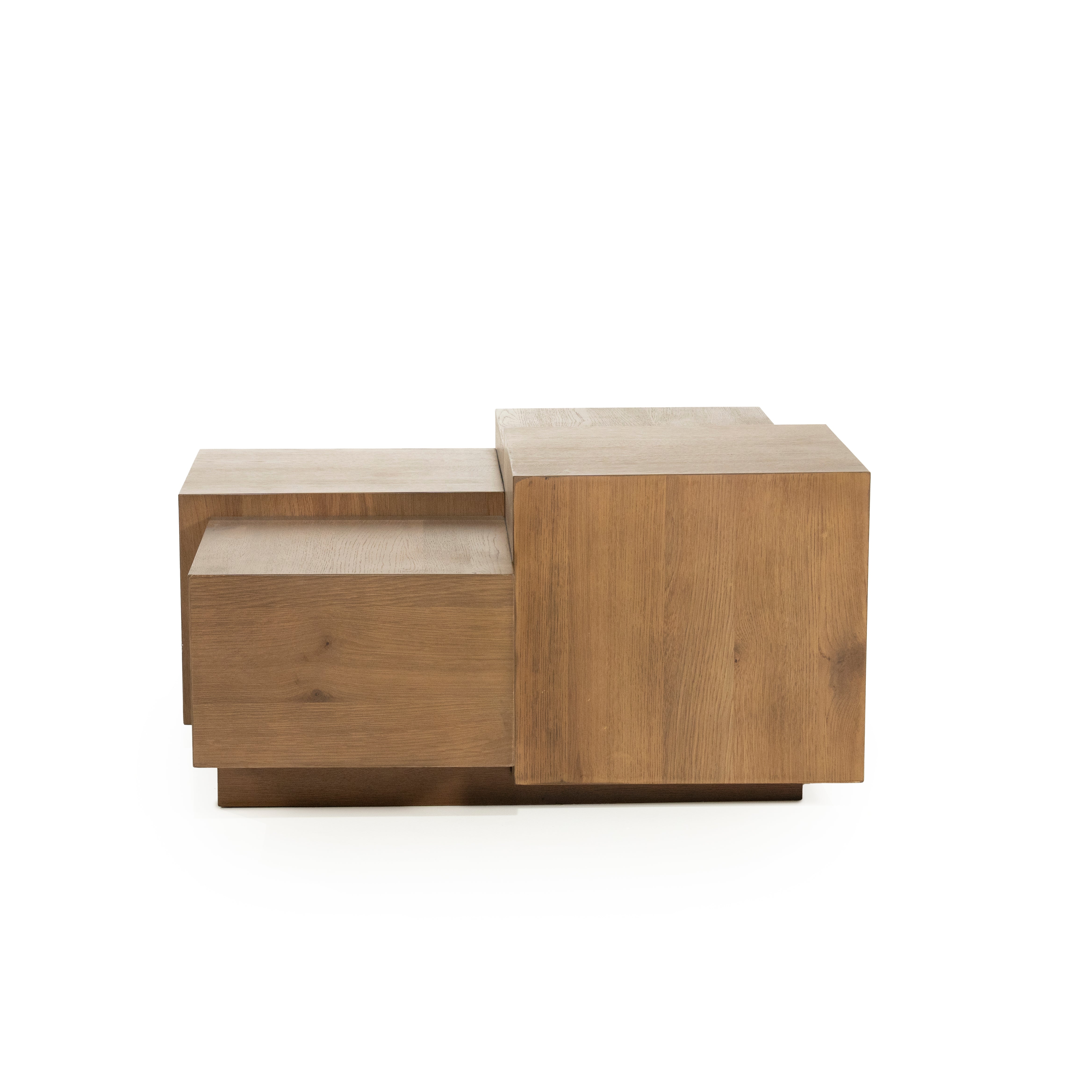 Couchtisch QUINTEN dunkles Eichenfurnier