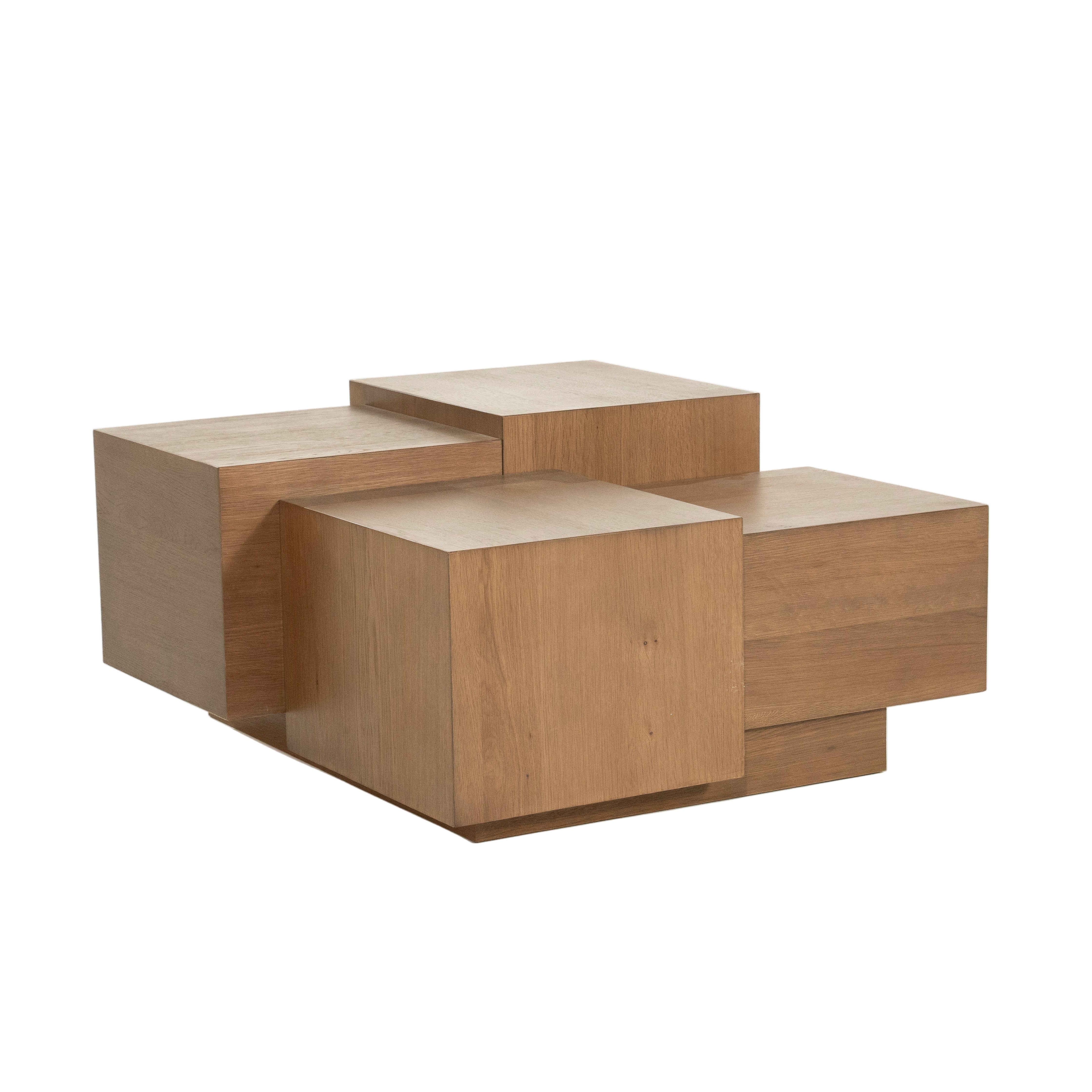 Couchtisch QUINTEN dunkles Eichenfurnier