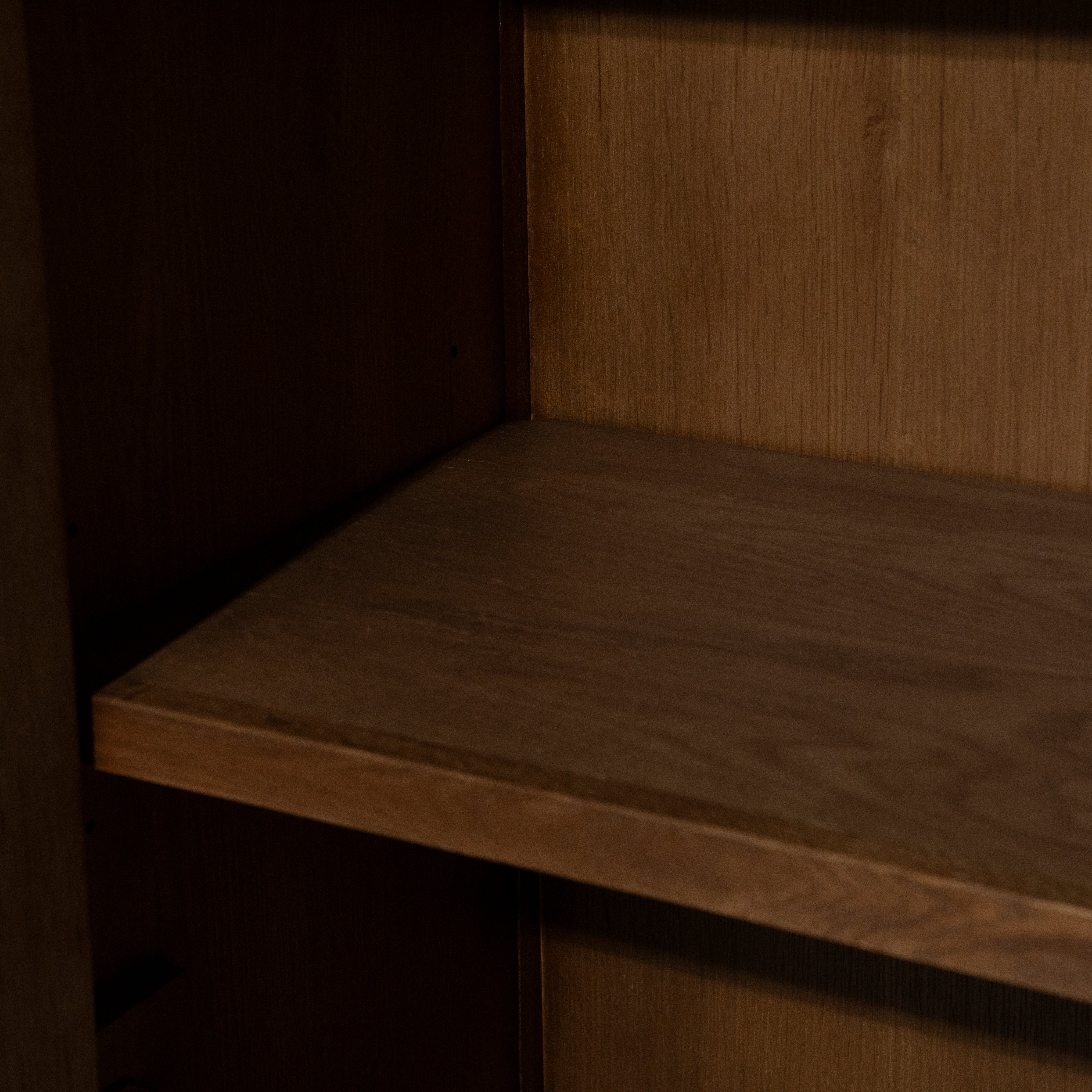 Kleiderschrank JAKE dunkles Eichenholz