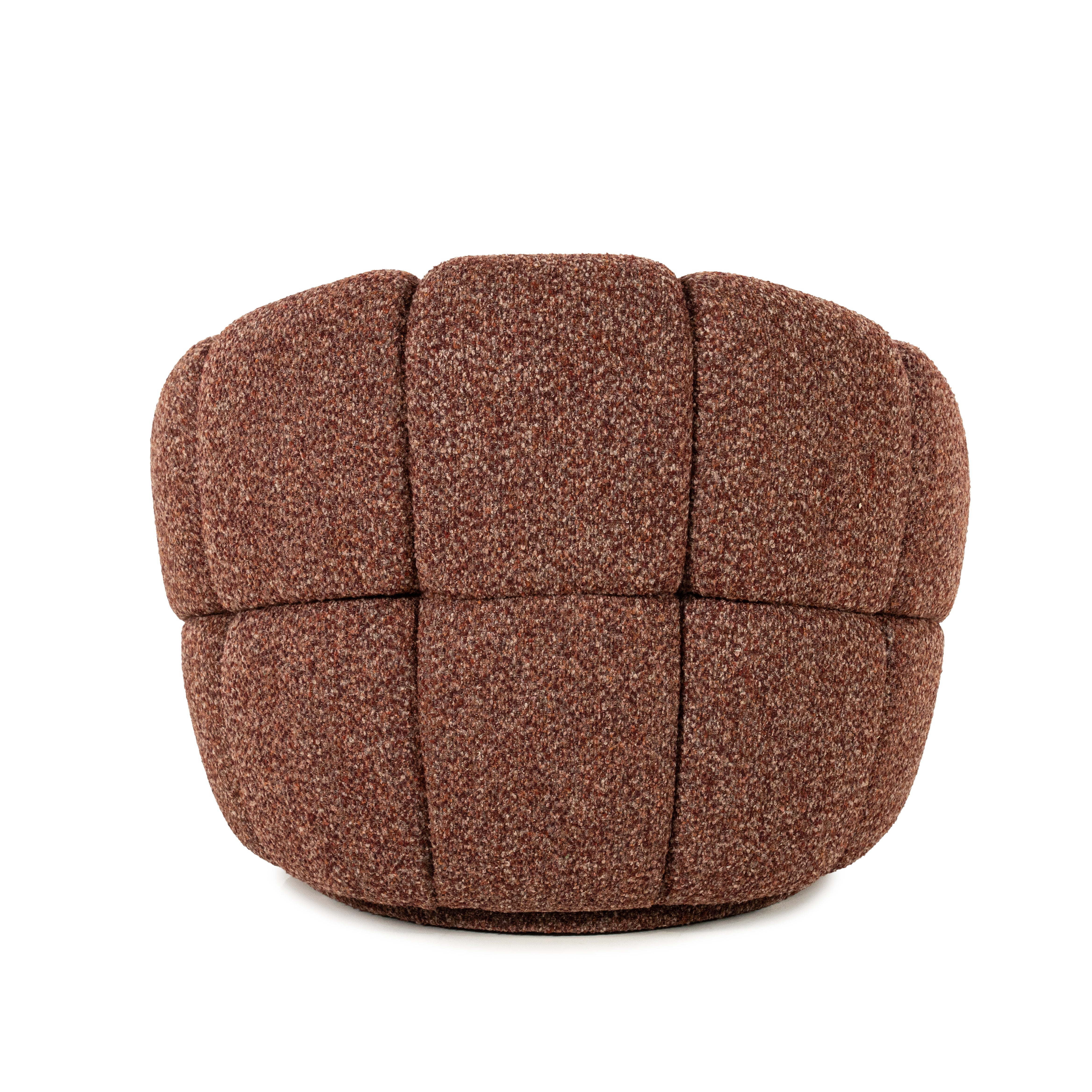 TINA Swivel Armchair Terracotta