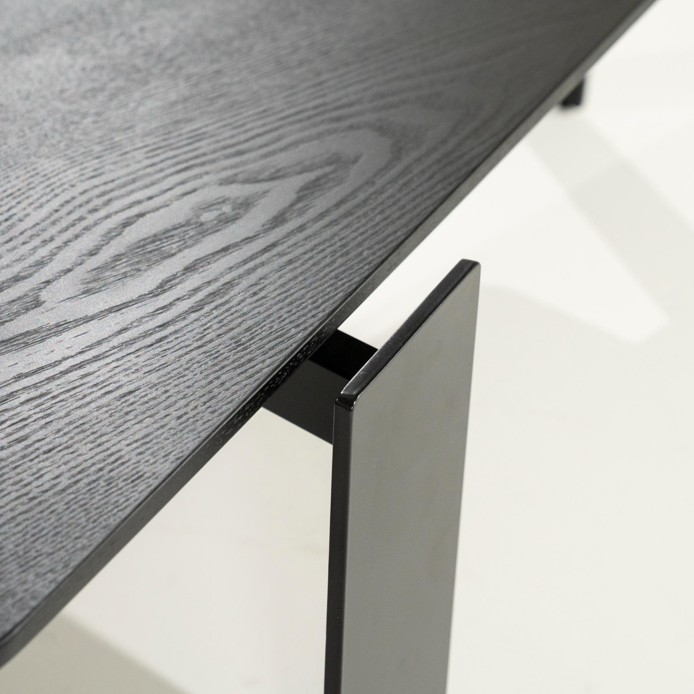 Couchtisch ROBERT schwarz Eschenfurnier